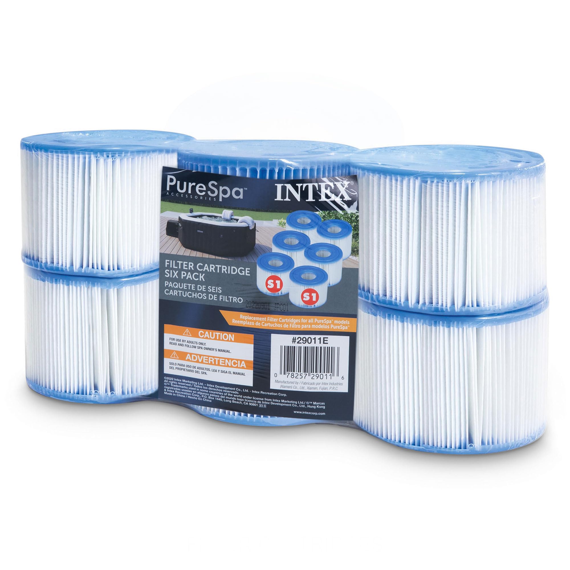 Intex PureSpa Type S1 Filter Cartridges (6-pack)