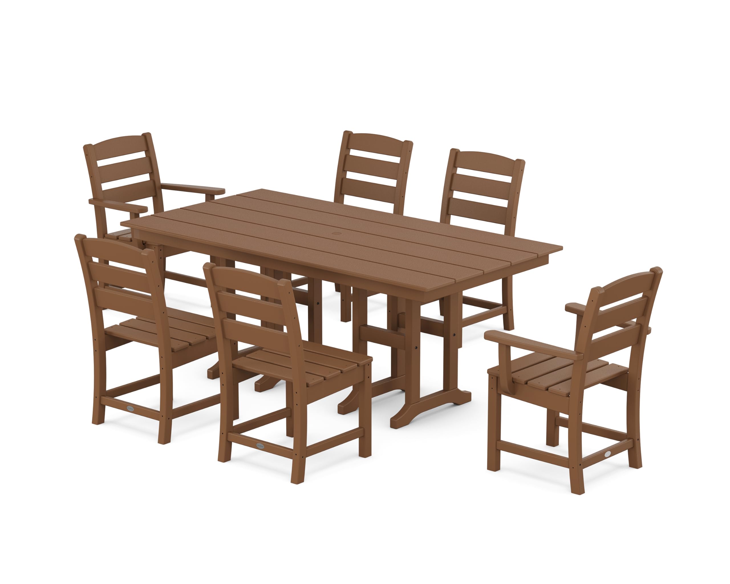 POLYWOOD Lakeside Farmhouse Dining Set