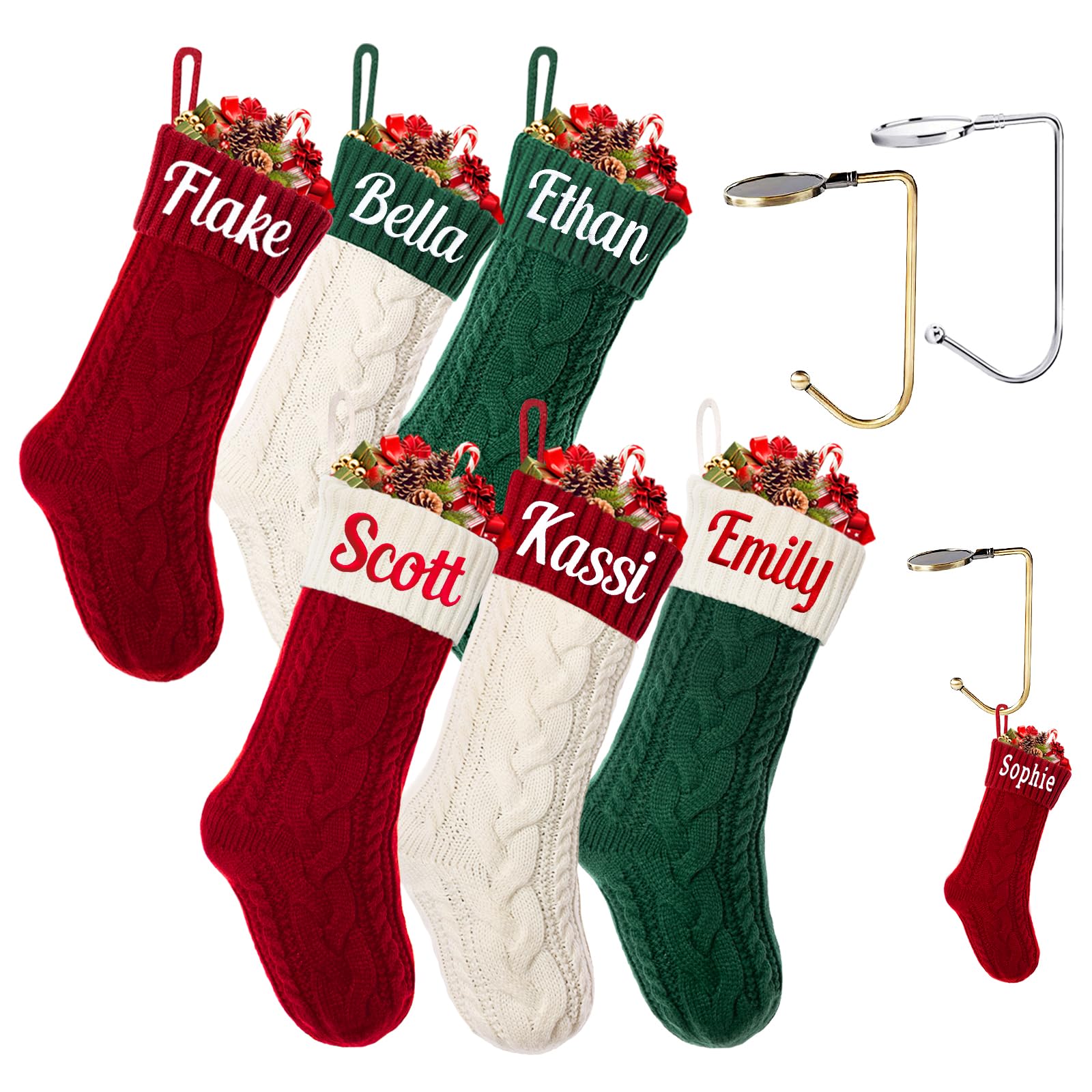 ULICO Personalized Knit Stocking (18")