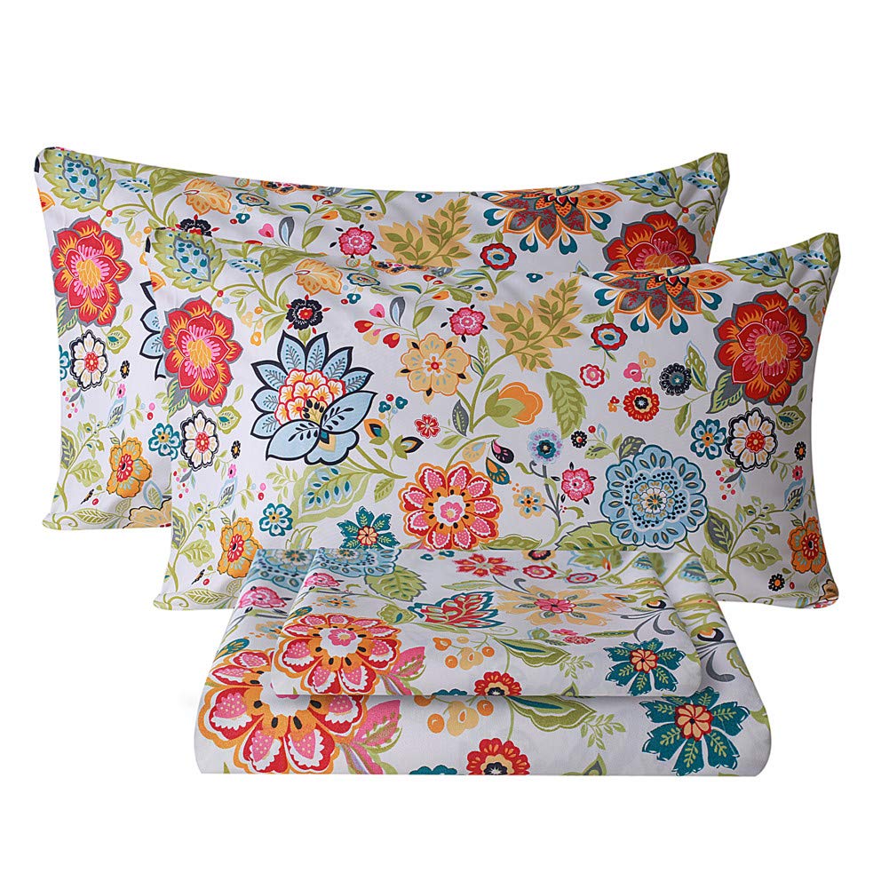 Bedlifes Queen Floral Sheets