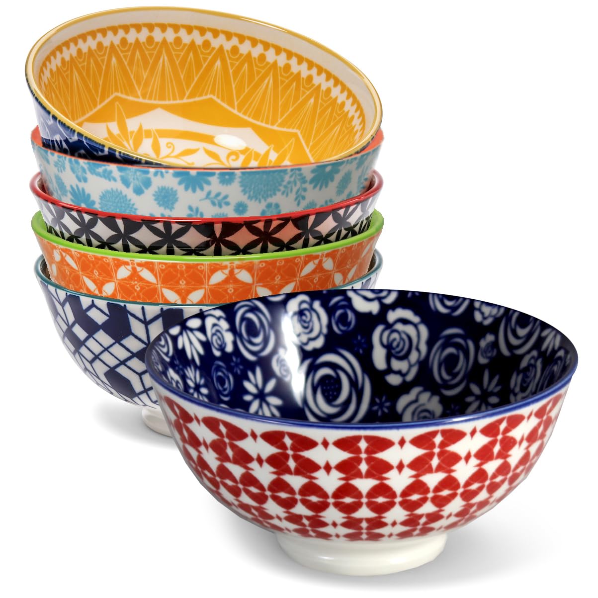 Annovero 10 oz Porcelain Bowls