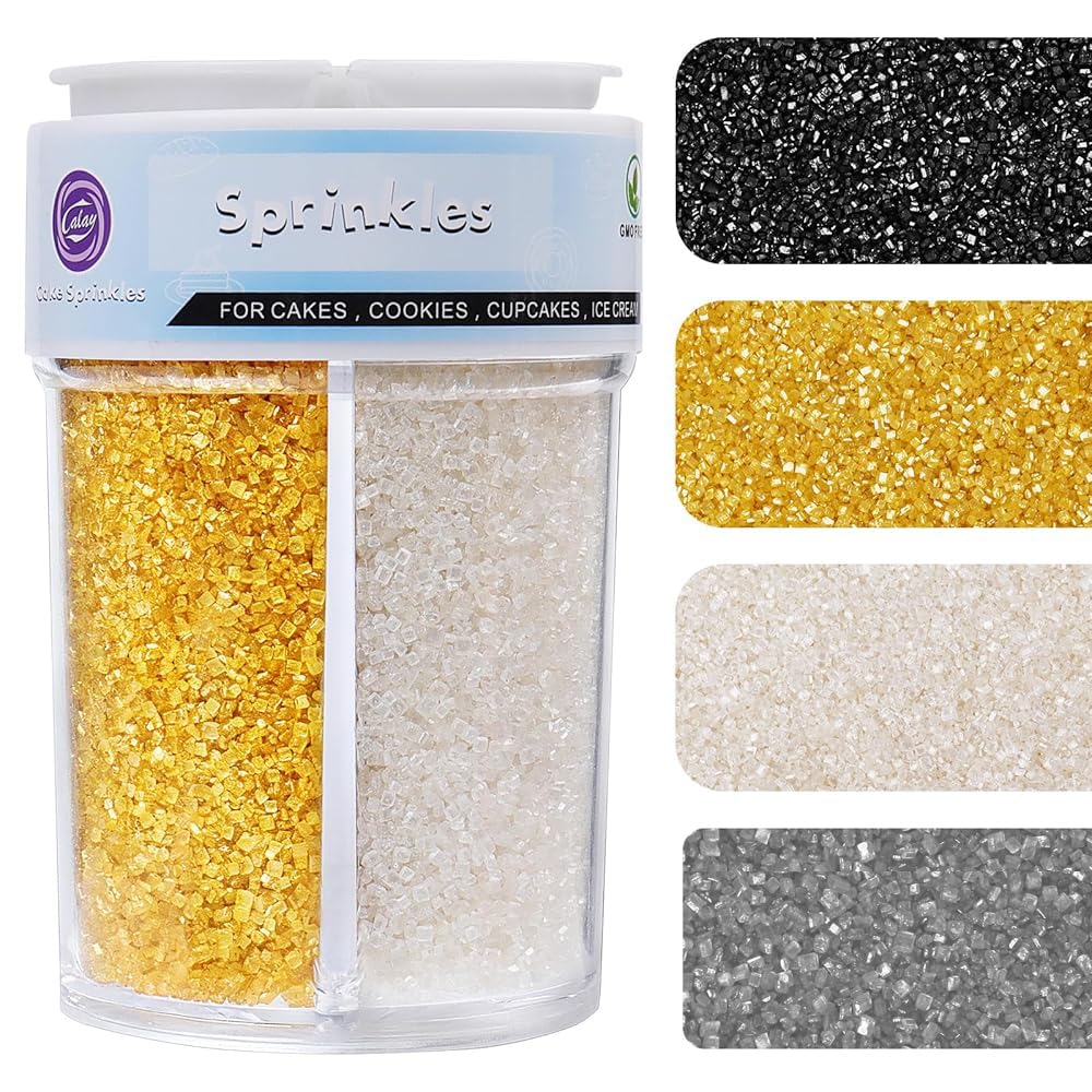 Multicolor Sanding Sugar Crystals Set