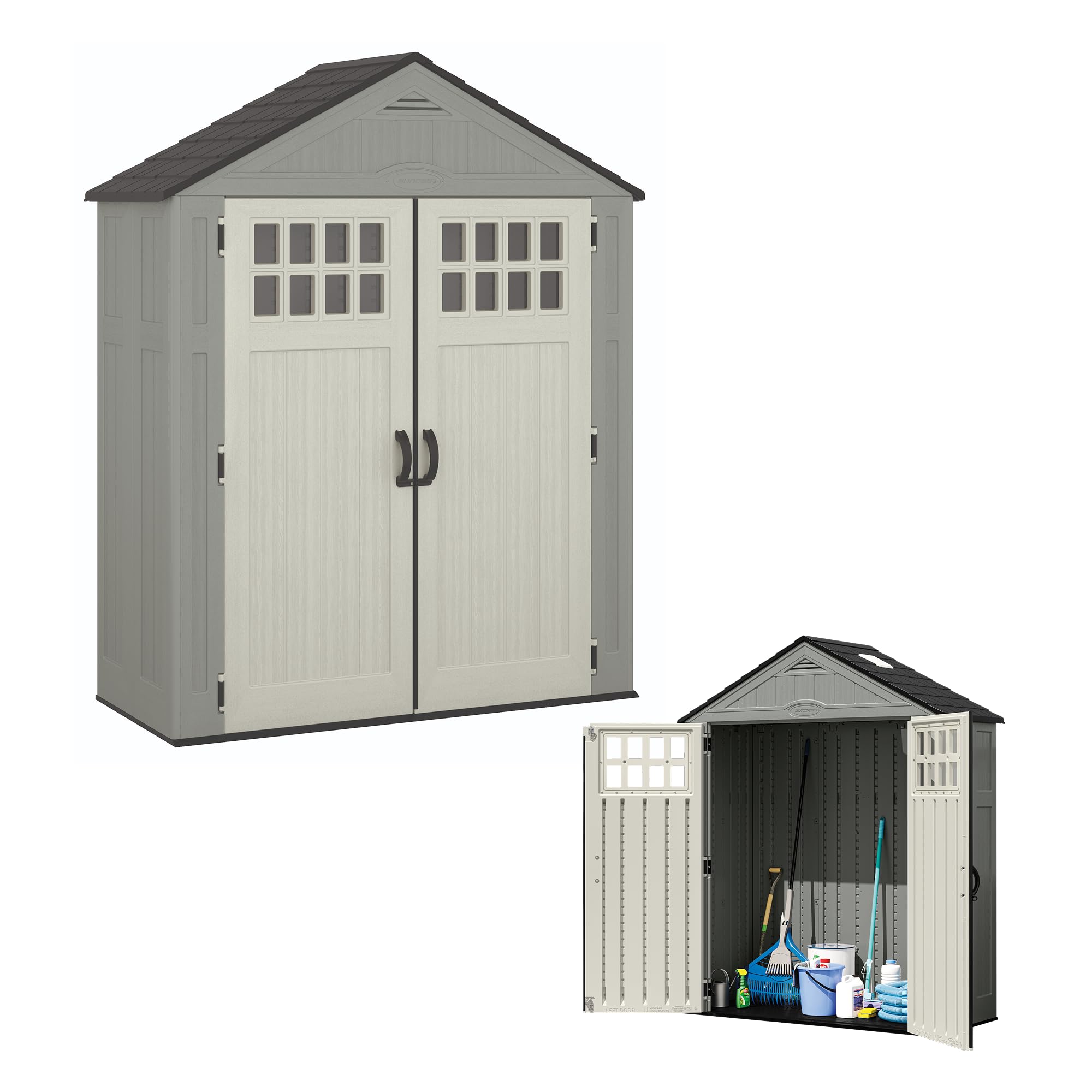 Suncast Everett Vertical Shed 6x3