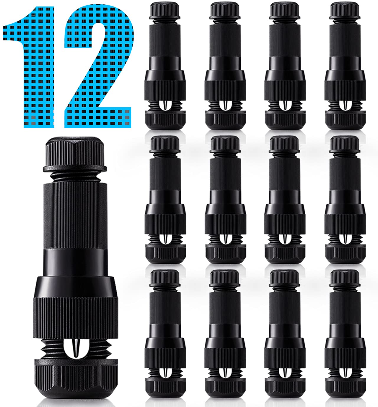 SUNVIE Low Voltage Wire Connectors (12 Pack)