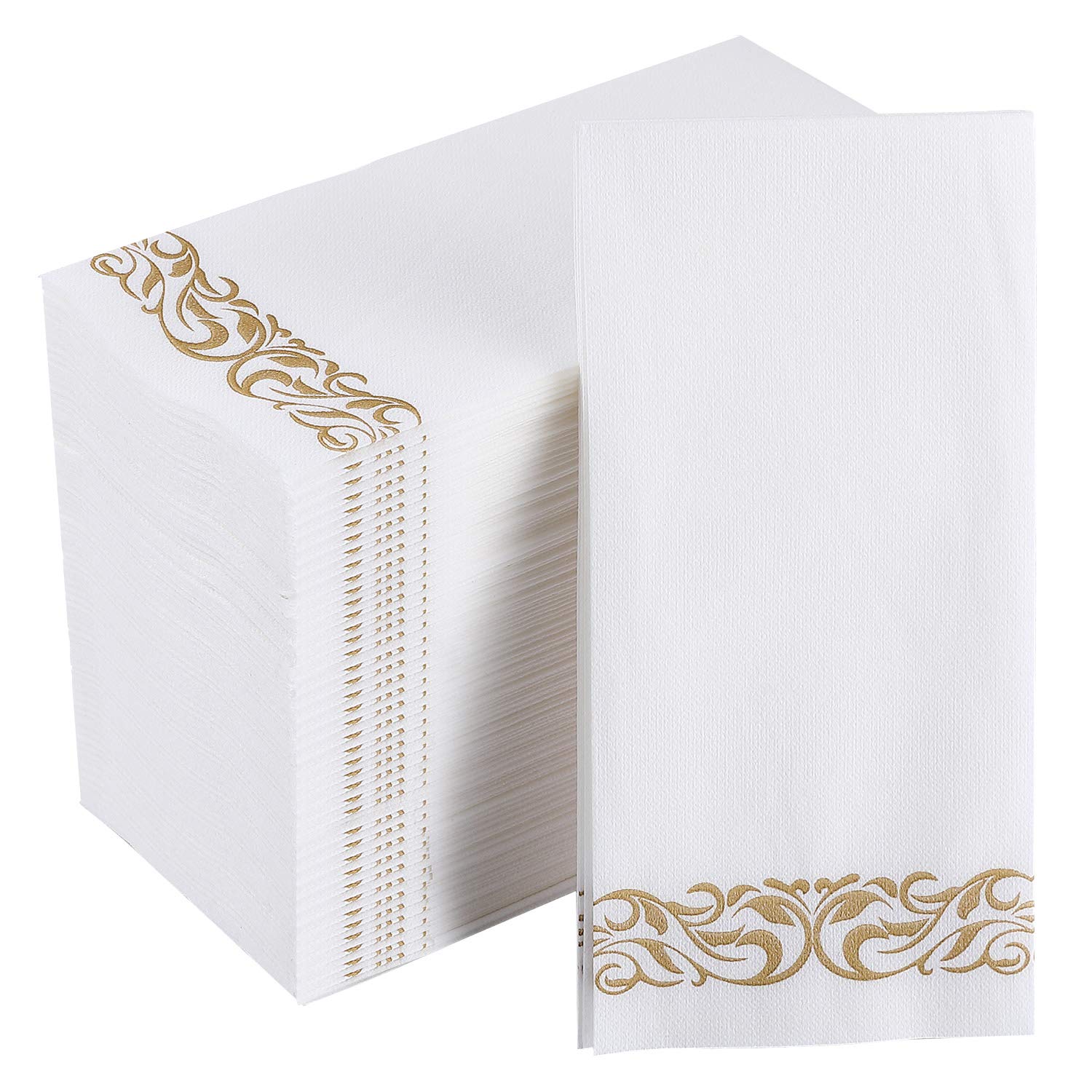 FOCUSLINE Linen-Feel Disposable Guest Towels