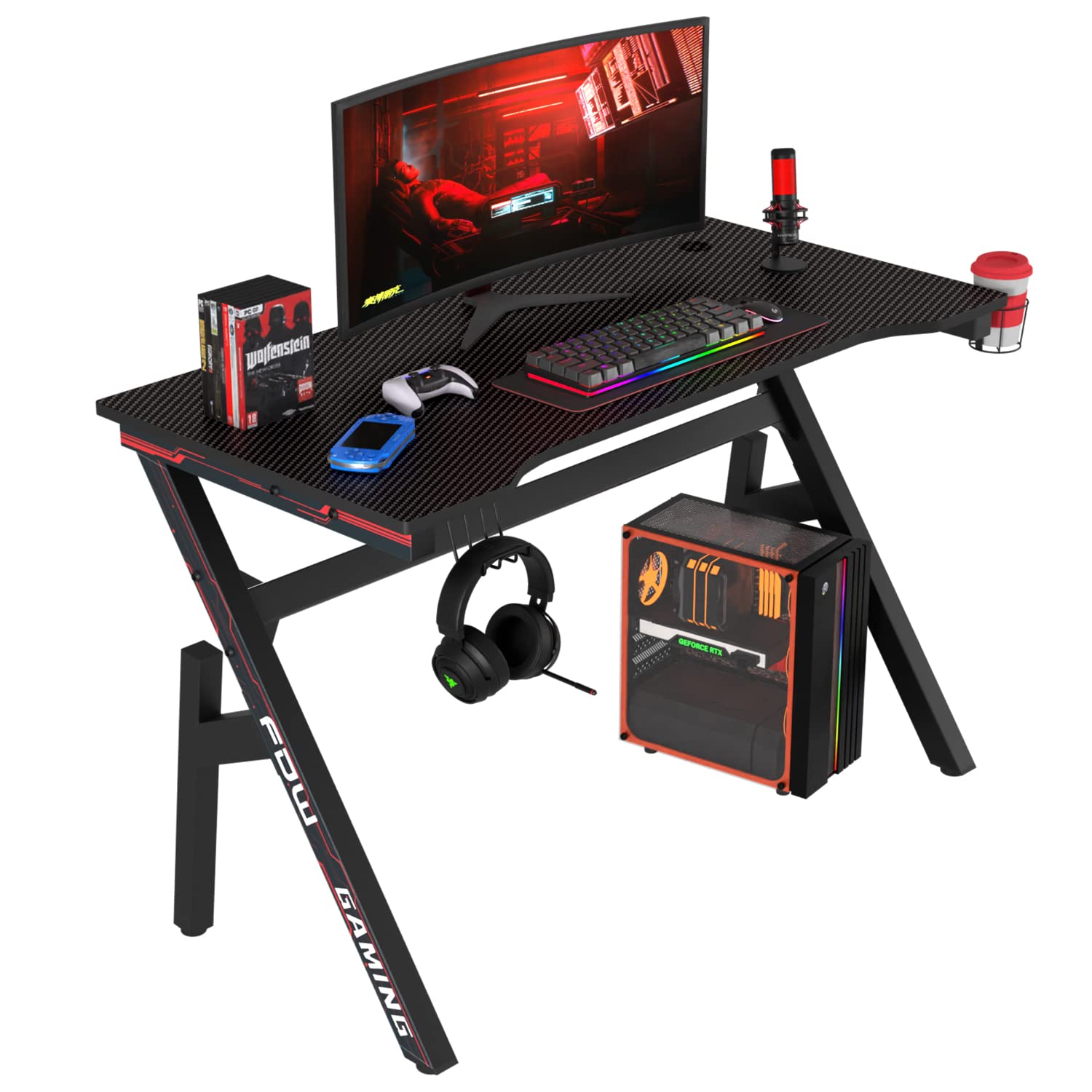 BestOffice 47in Gaming Desk