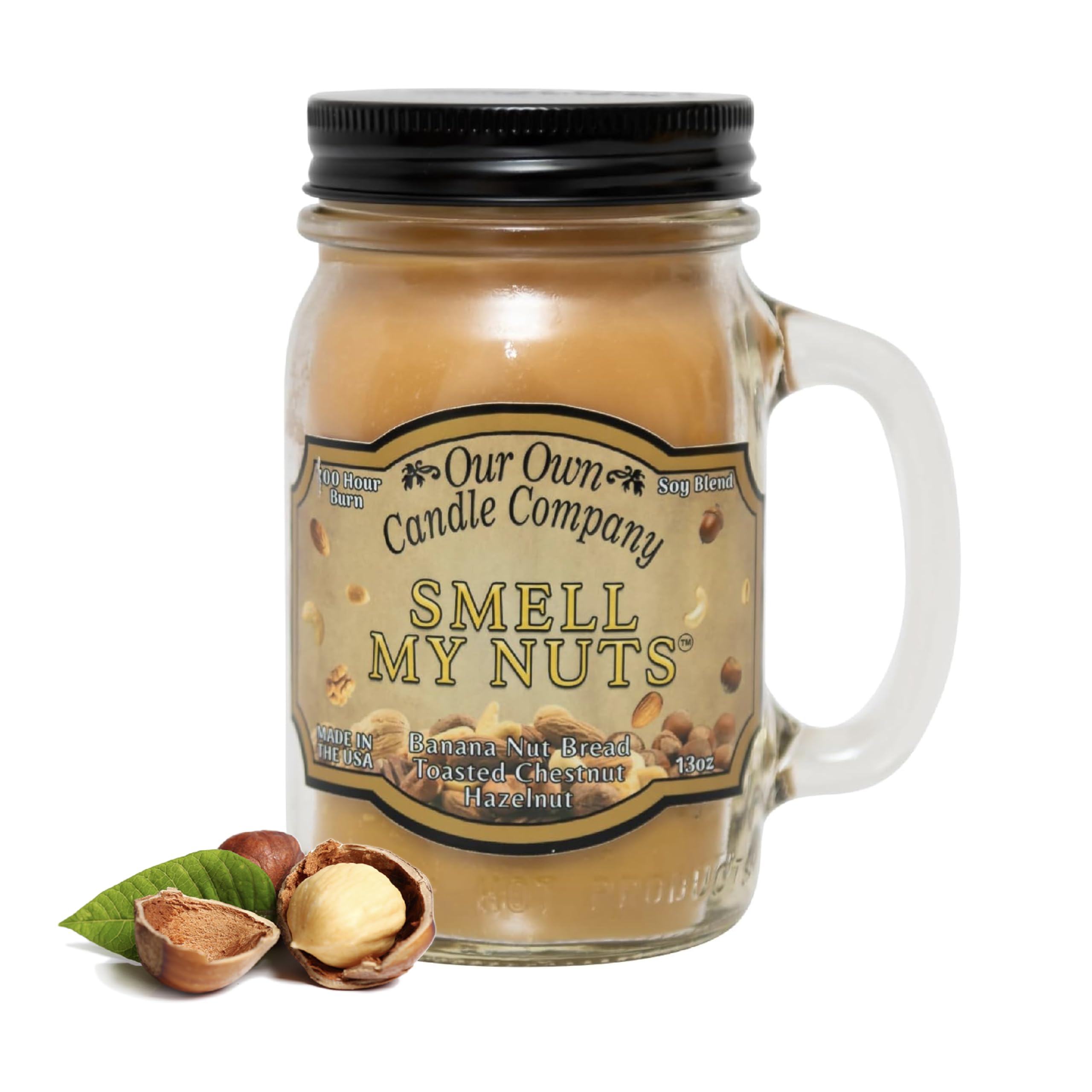 Our Own Candle Co. Smell My Nuts Candle (Banana Nut Bread)