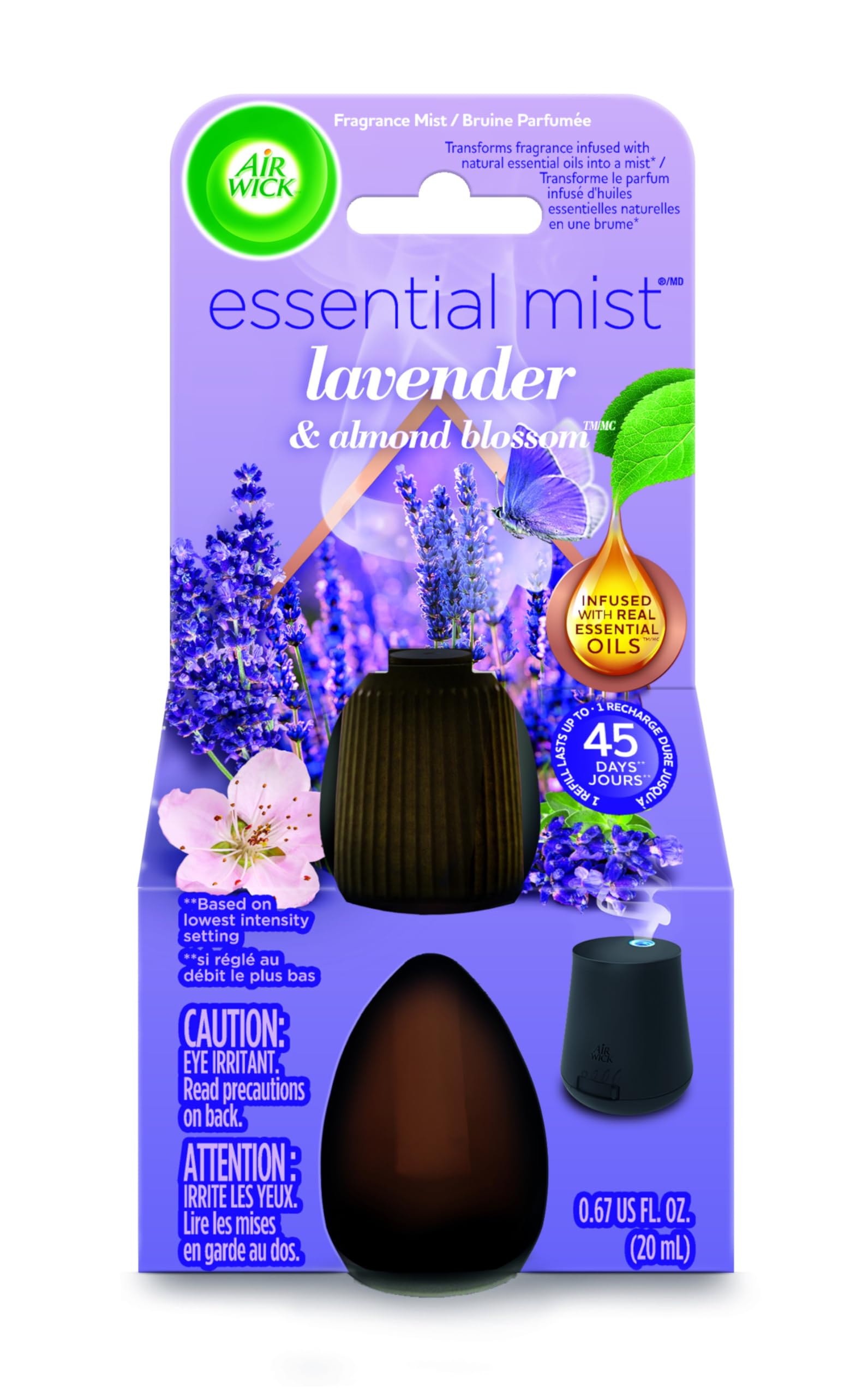 Air Wick Essential Mist Refill — Lavender & Almond Blossom