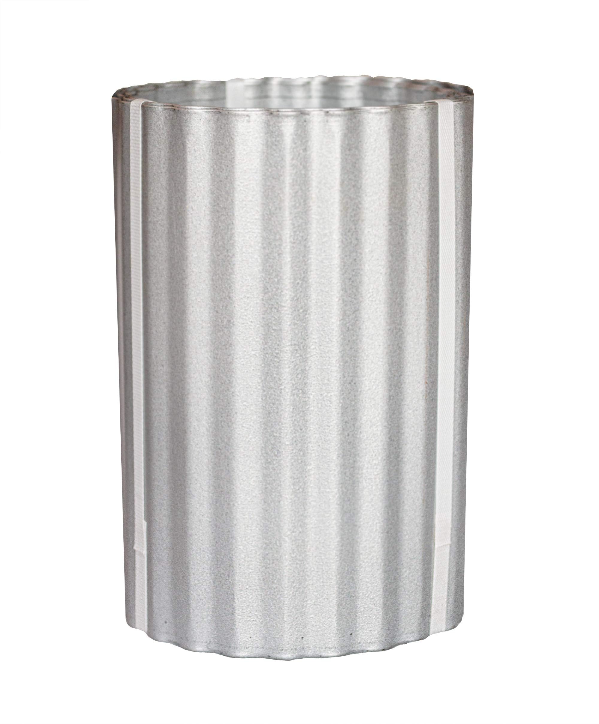 Colorado Steel Corrugated Galvalume Edging 12"