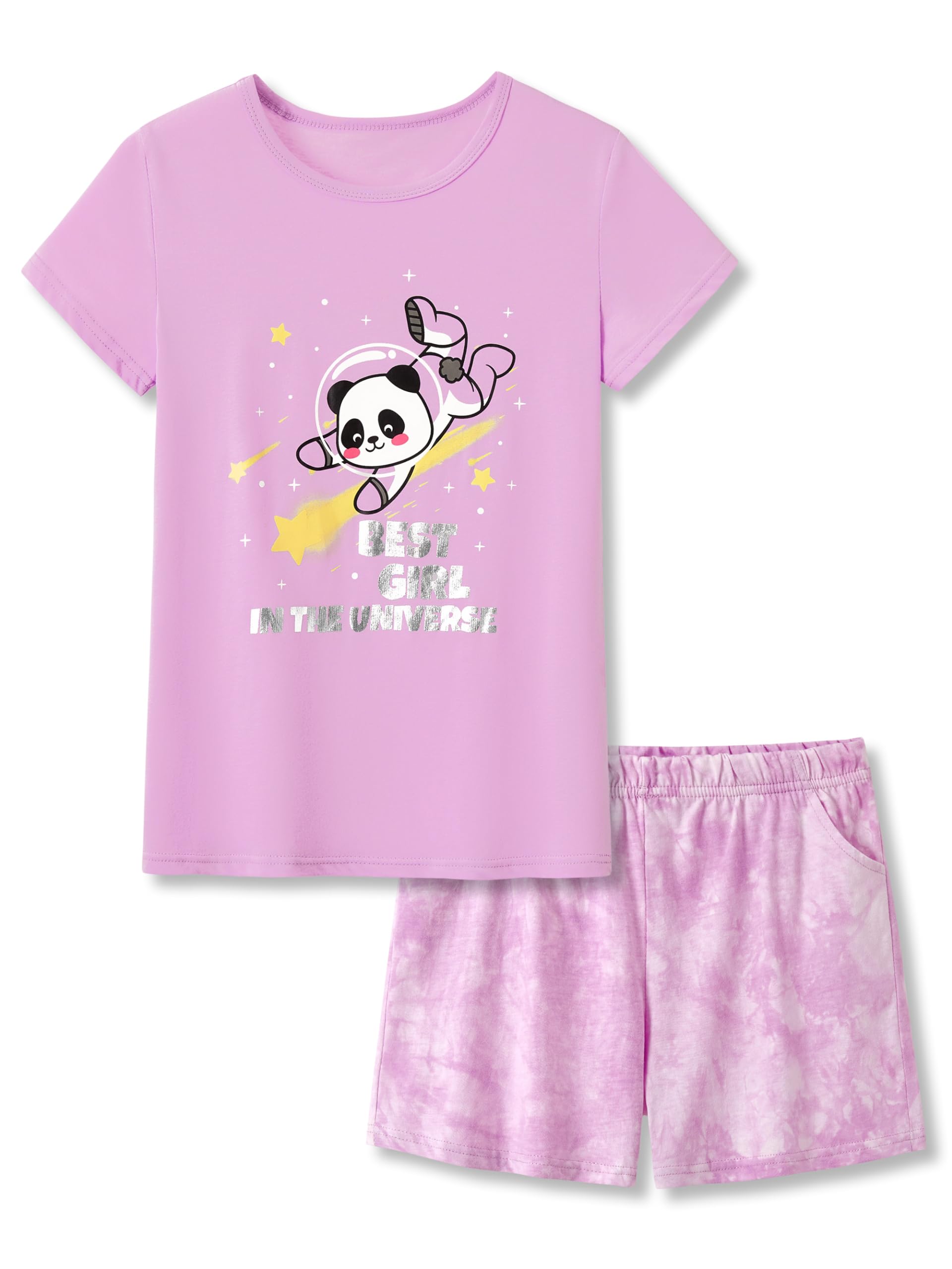 Beezizac Tie-Dye Cotton Pajama Set