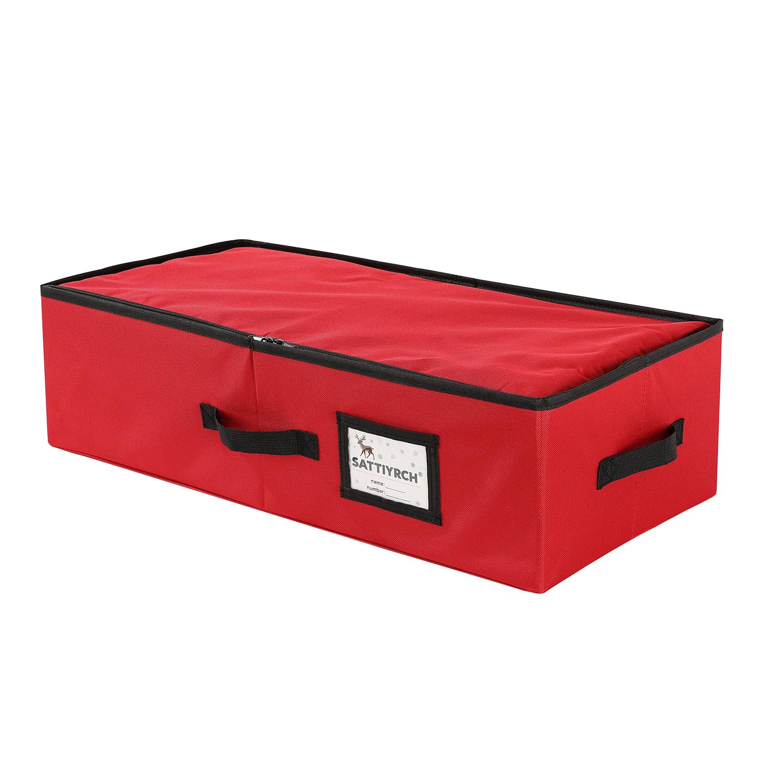 Sattiyrch Under‑Bed Ornament Storage Box