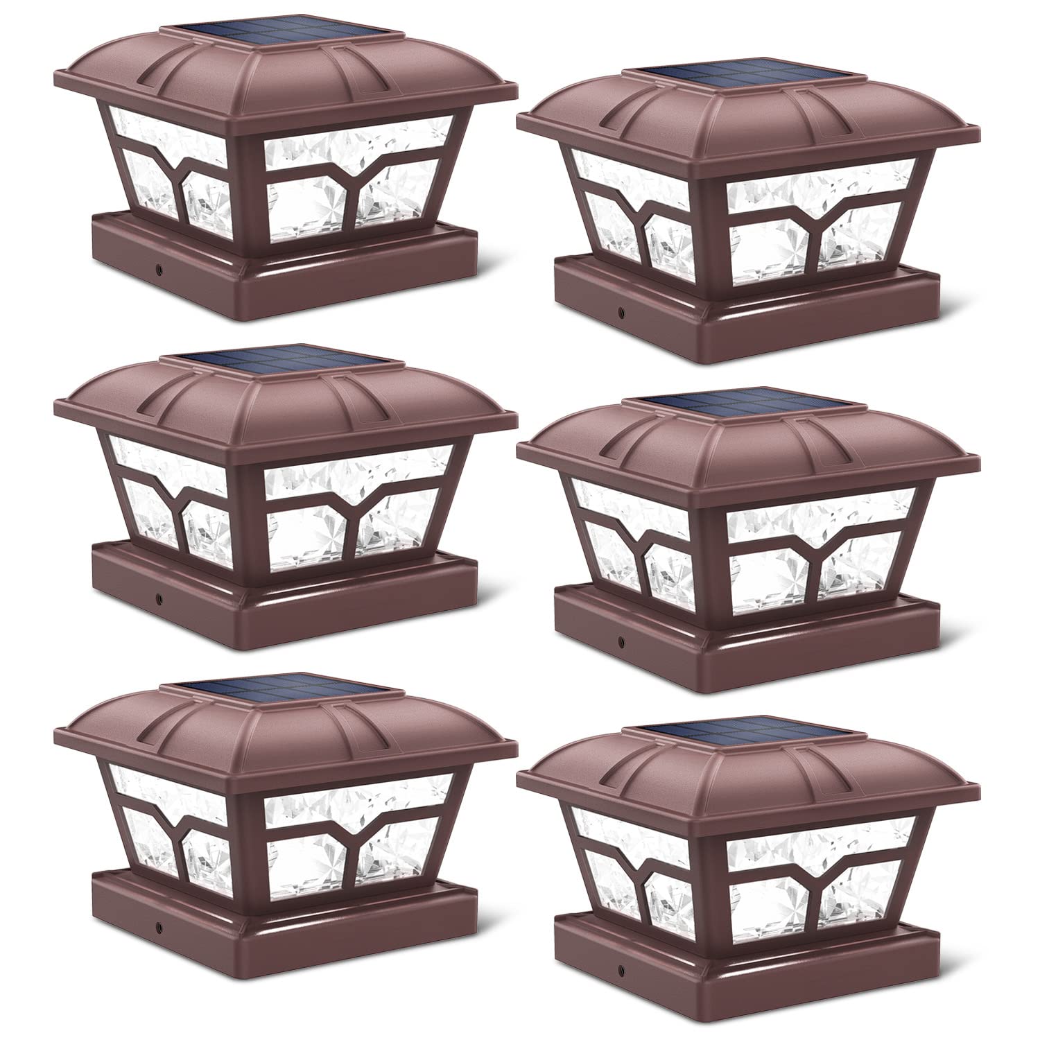 SIEDiNLAR Solar Post Cap Lights