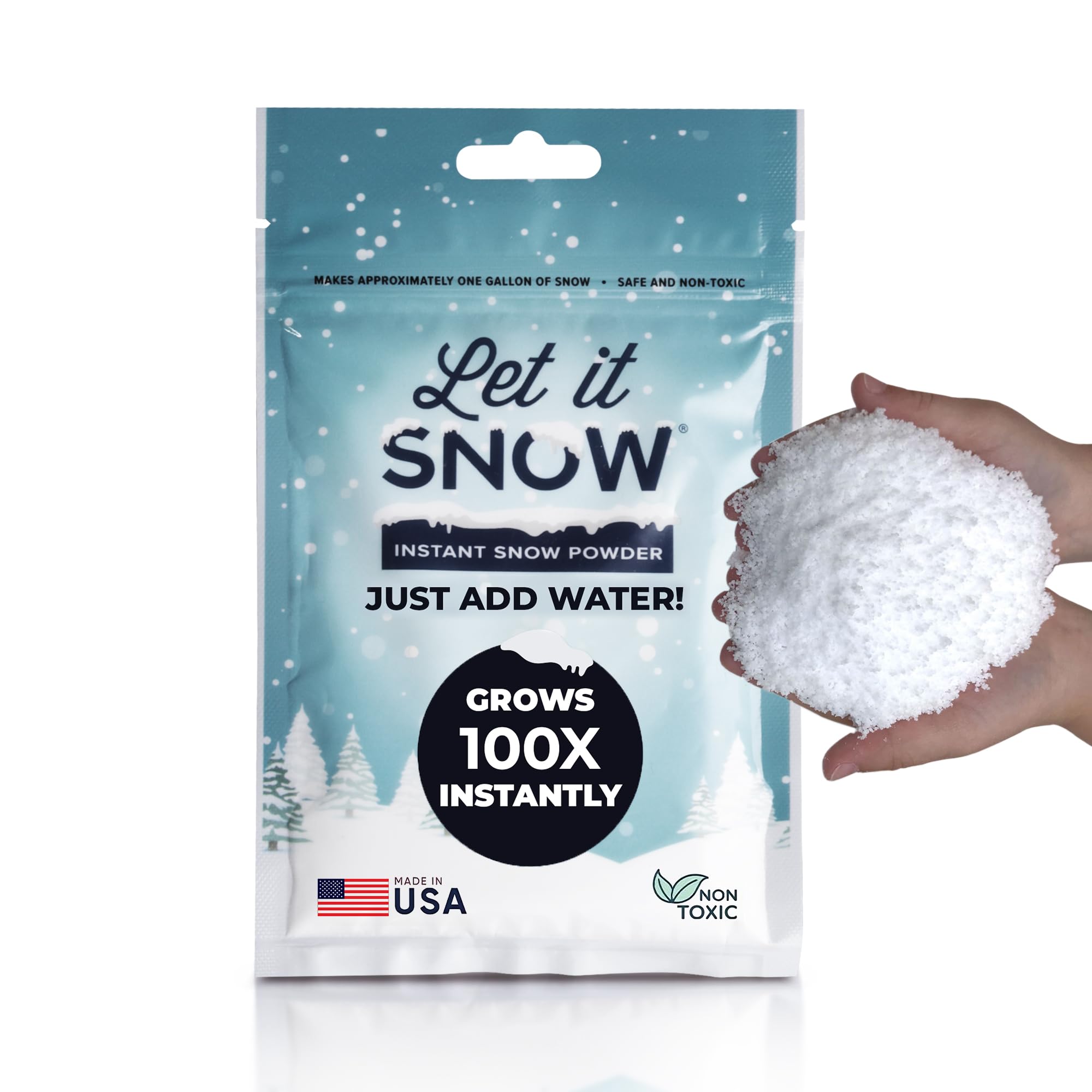 Let It Snow Instant Snow Powder