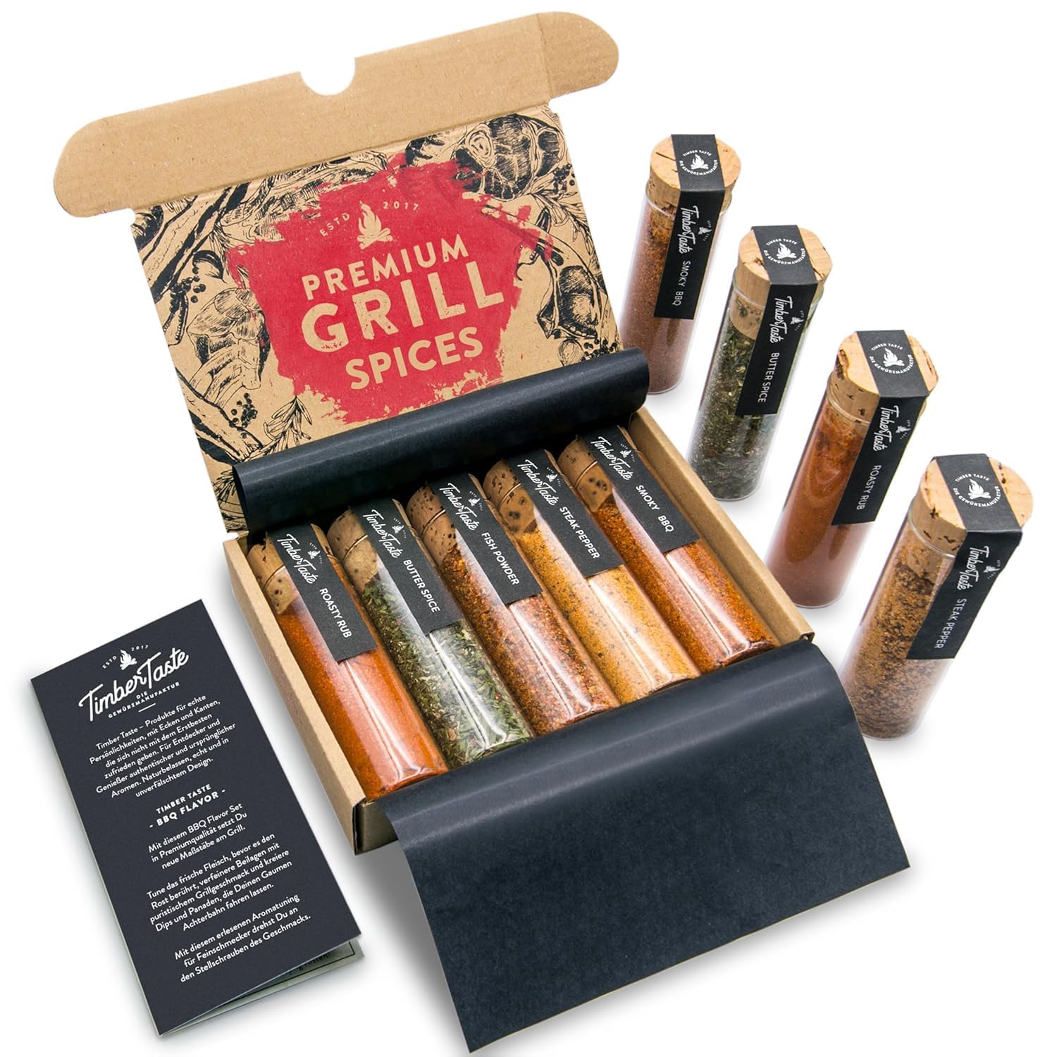 TIMBER TASTE Grill Spice Gift Set