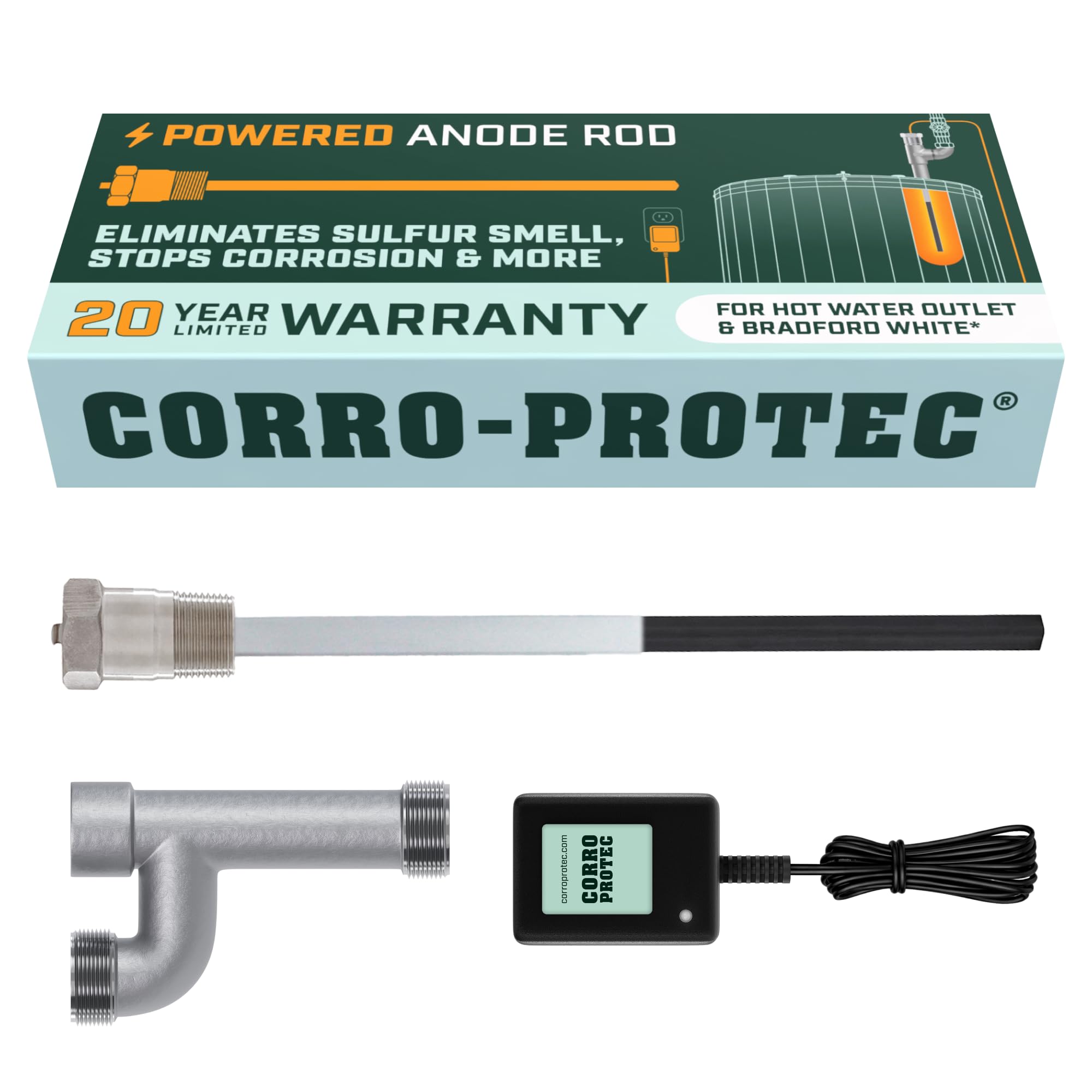 Corro-Protec Powered Anode (Bradford White/Outlet)