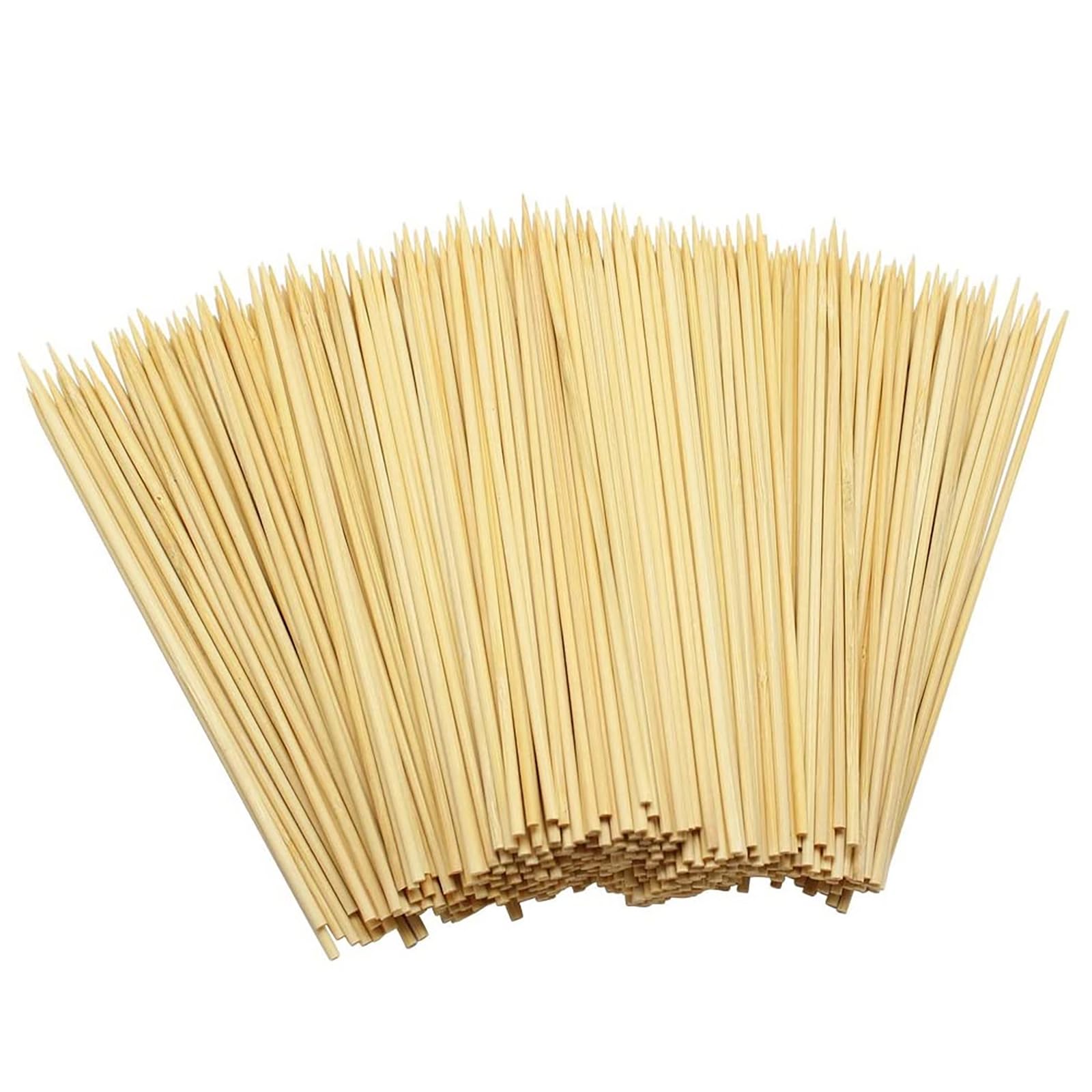 6-Inch Bamboo Skewers (400 Pack)