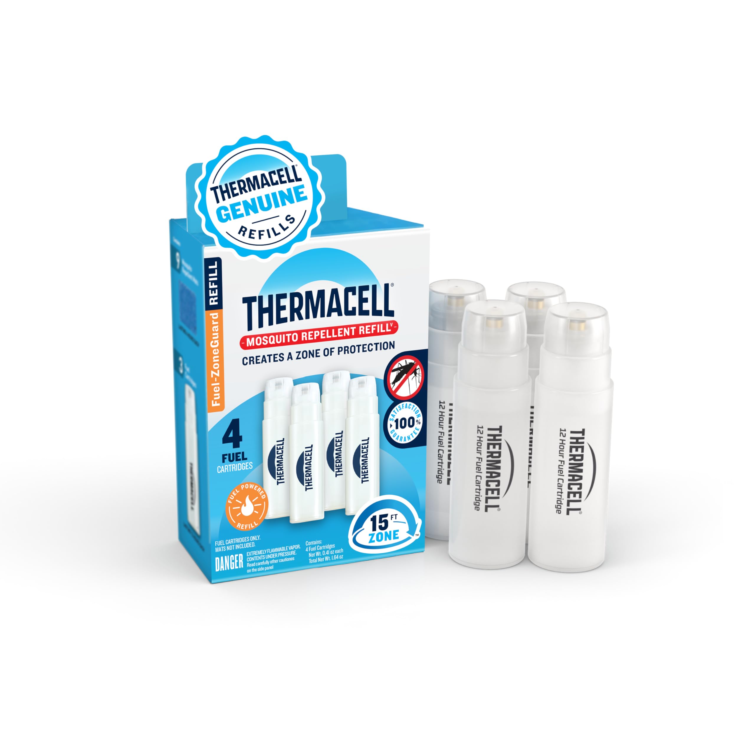 Thermacell Fuel Cartridges — Pack with Fuel for Thermacell Repellers (48 Hours)