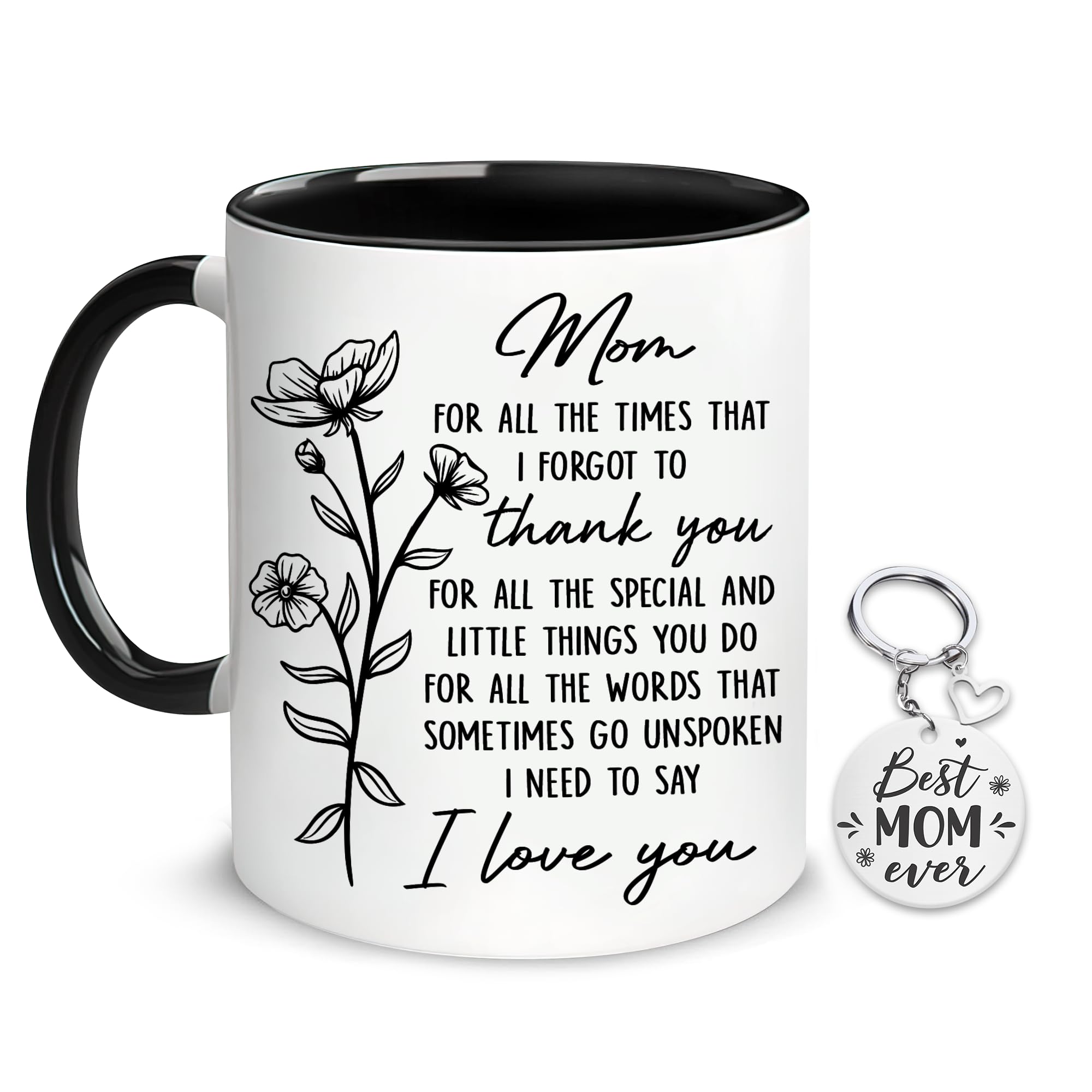 Hyturtle Mom Coffee Mug 11oz - Sentimental Gift for Mom