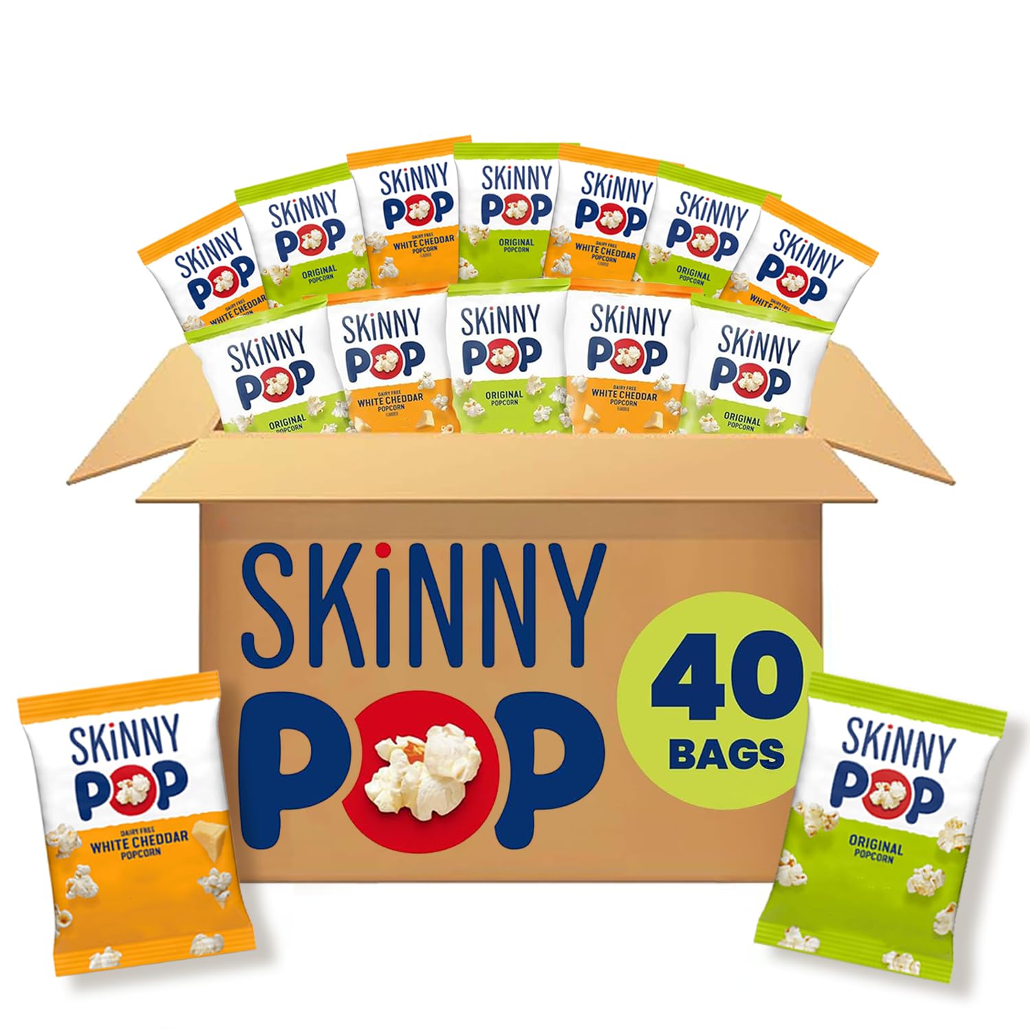 SkinnyPop Original & White Cheddar Variety Pack