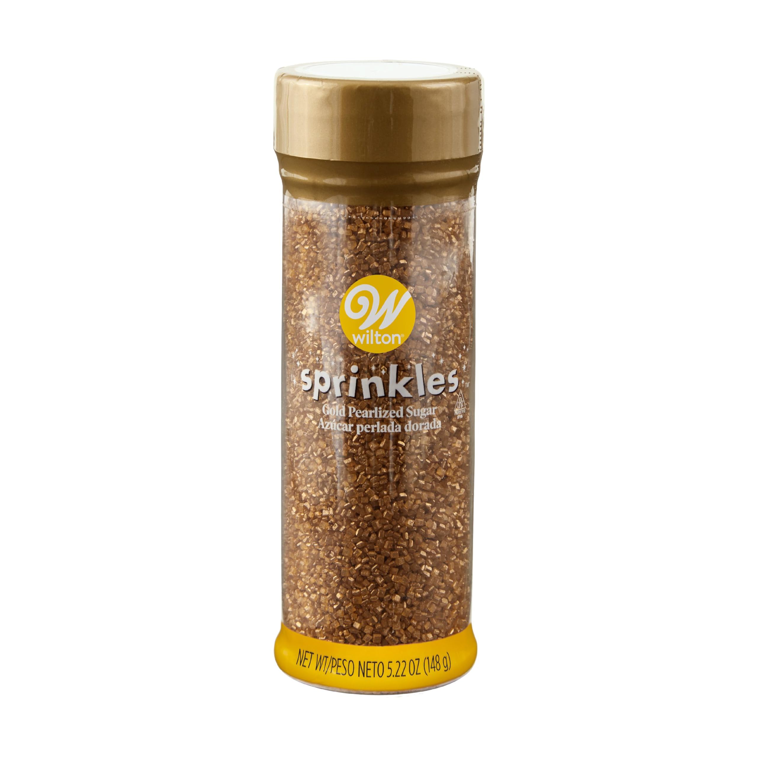 Wilton Gold Pearlized Sugar Sprinkles