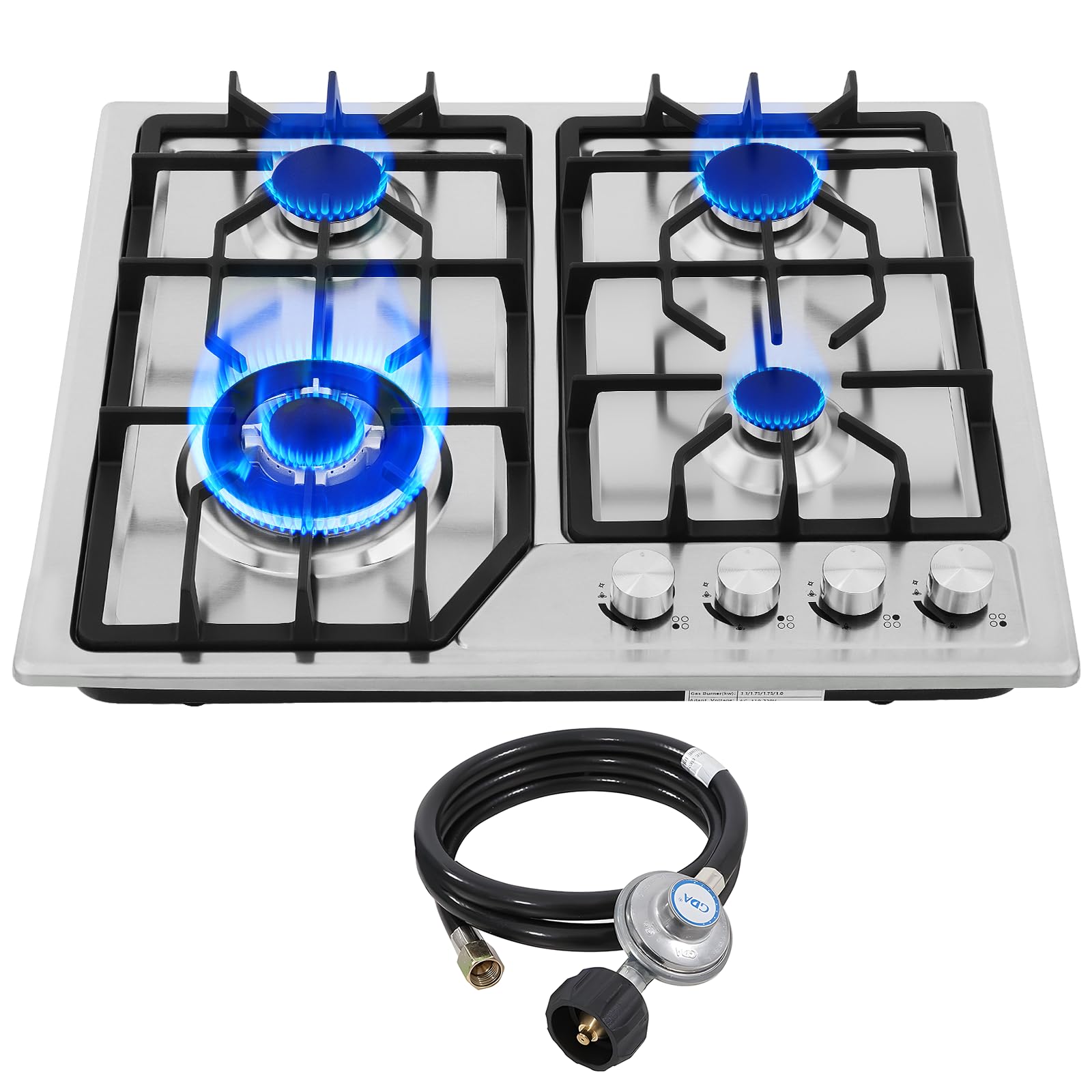 Forimo 22-inch Built-In Gas Cooktop