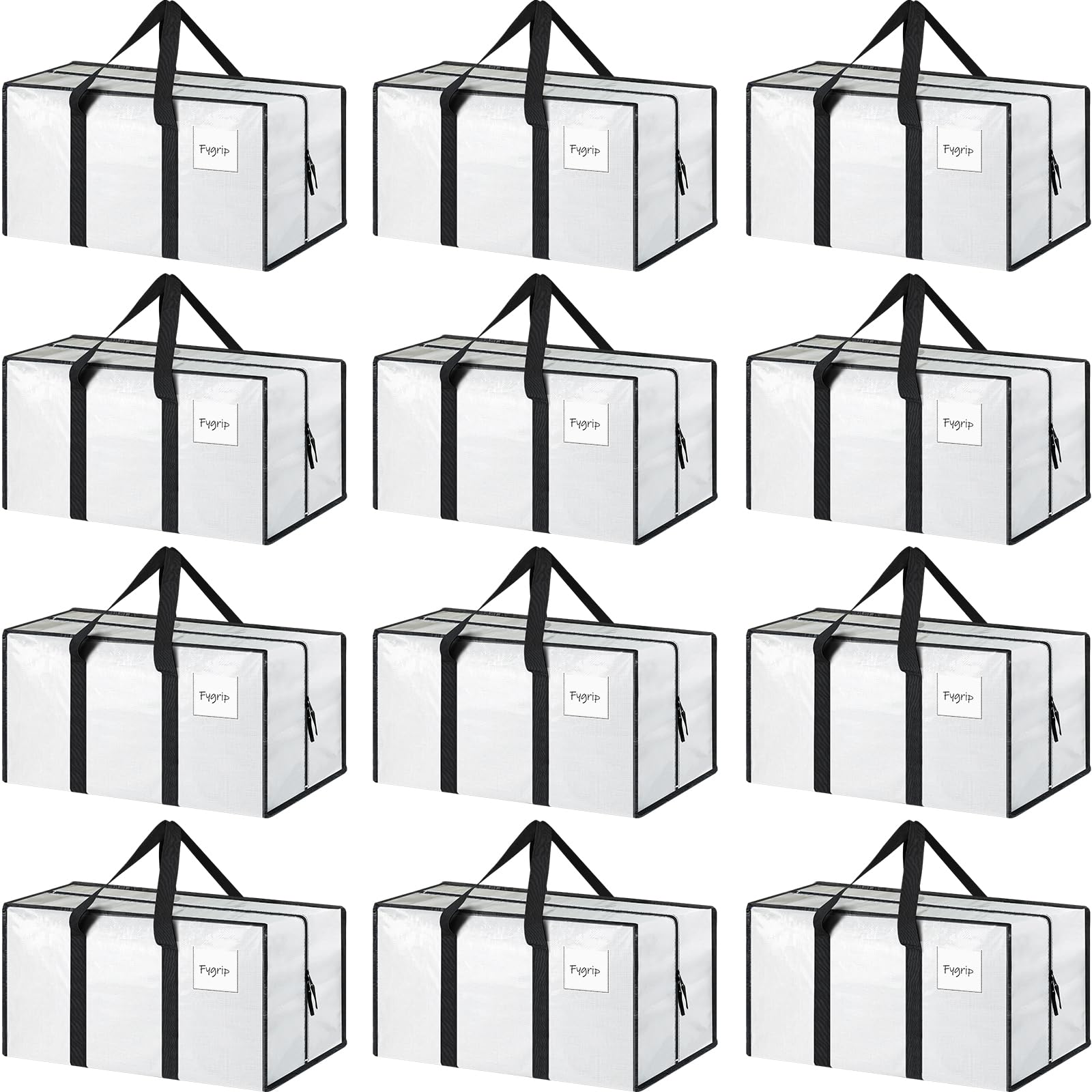 Extra Heavy Duty Moving Bags (12 Pack)