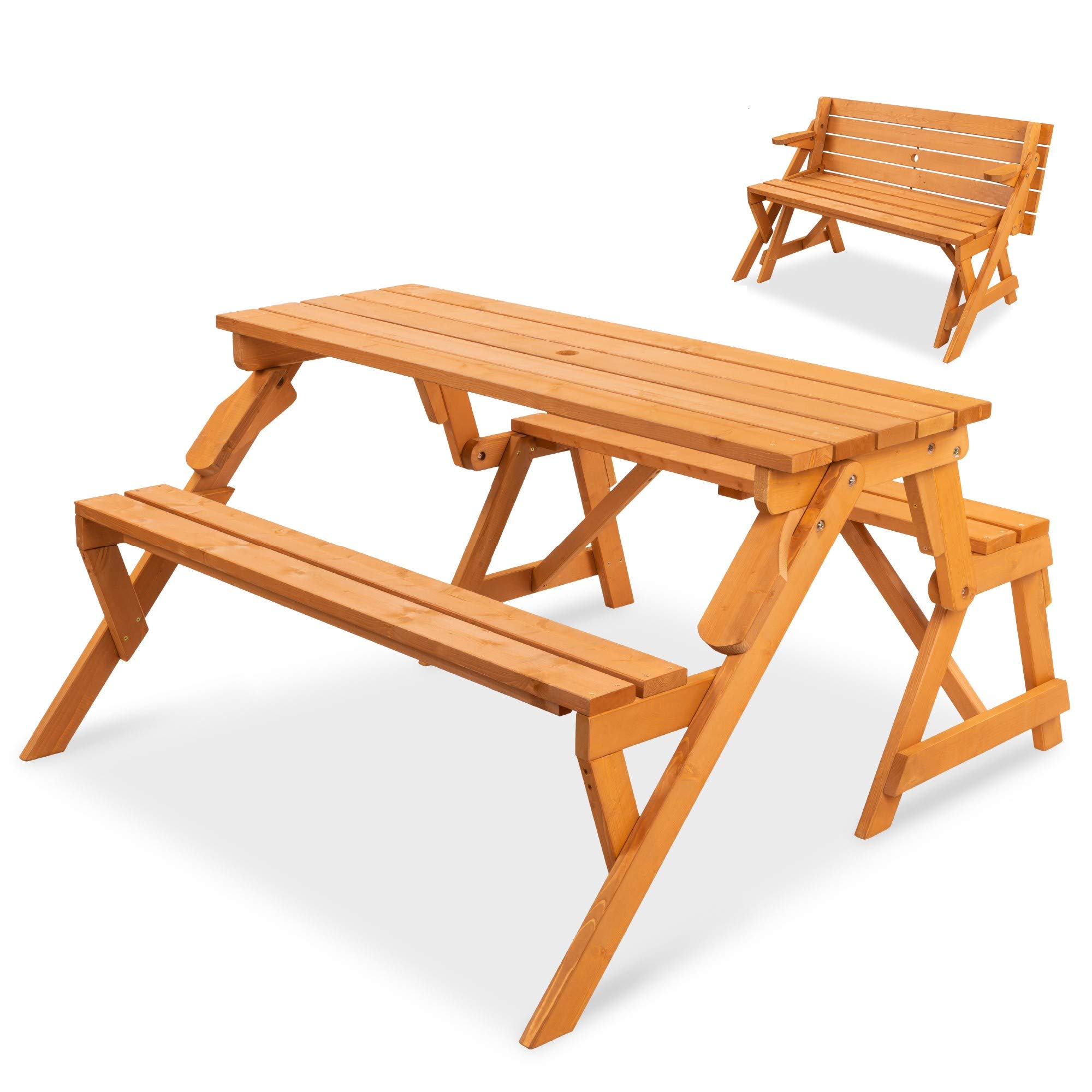 Best Choice 2-in-1 Transforming Picnic Table