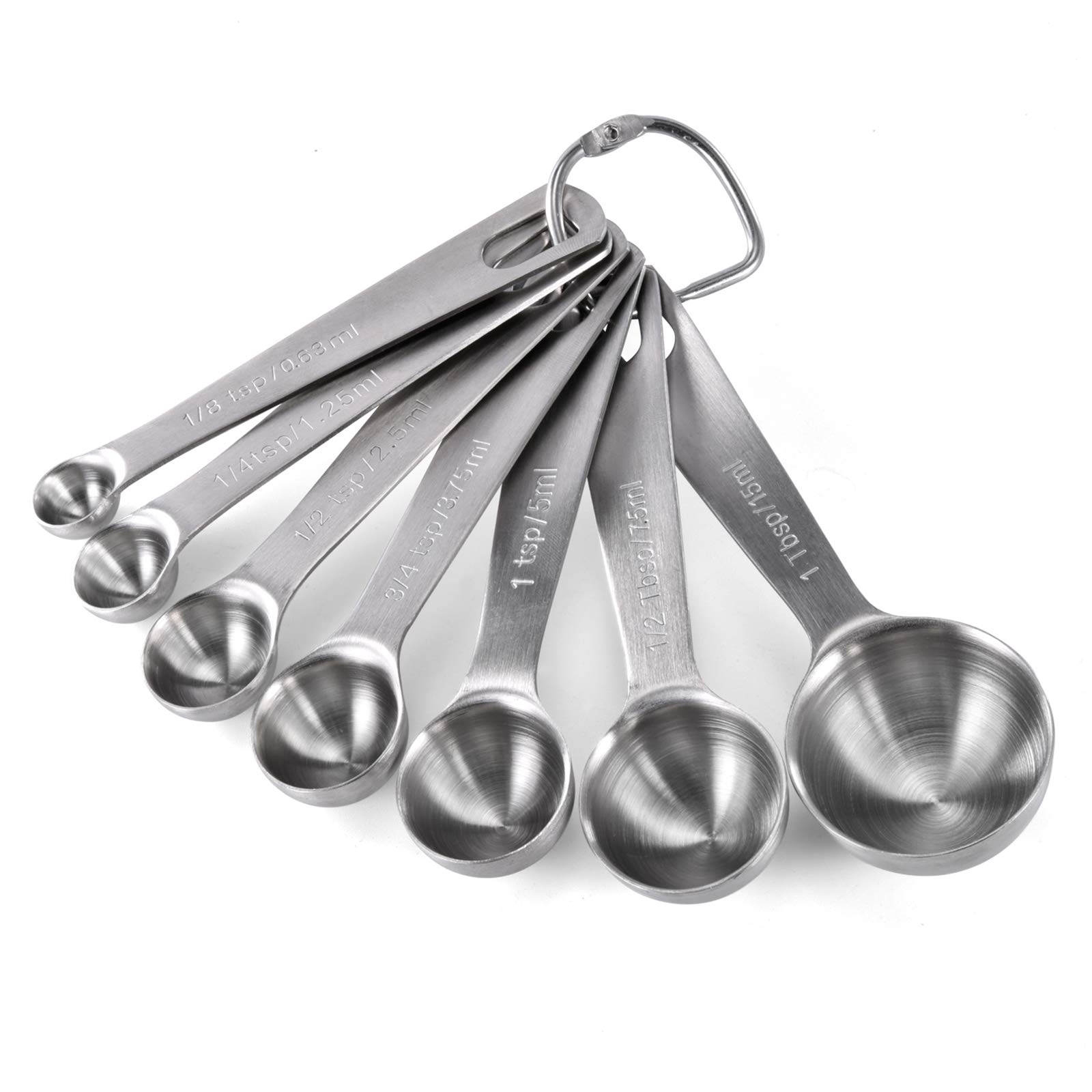 U-Taste 18/8 Stainless Steel Measuring Spoons (7-Piece)