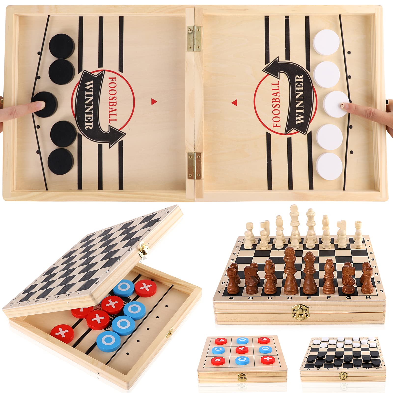 Sling Puck 4-in-1 Portable Game Set