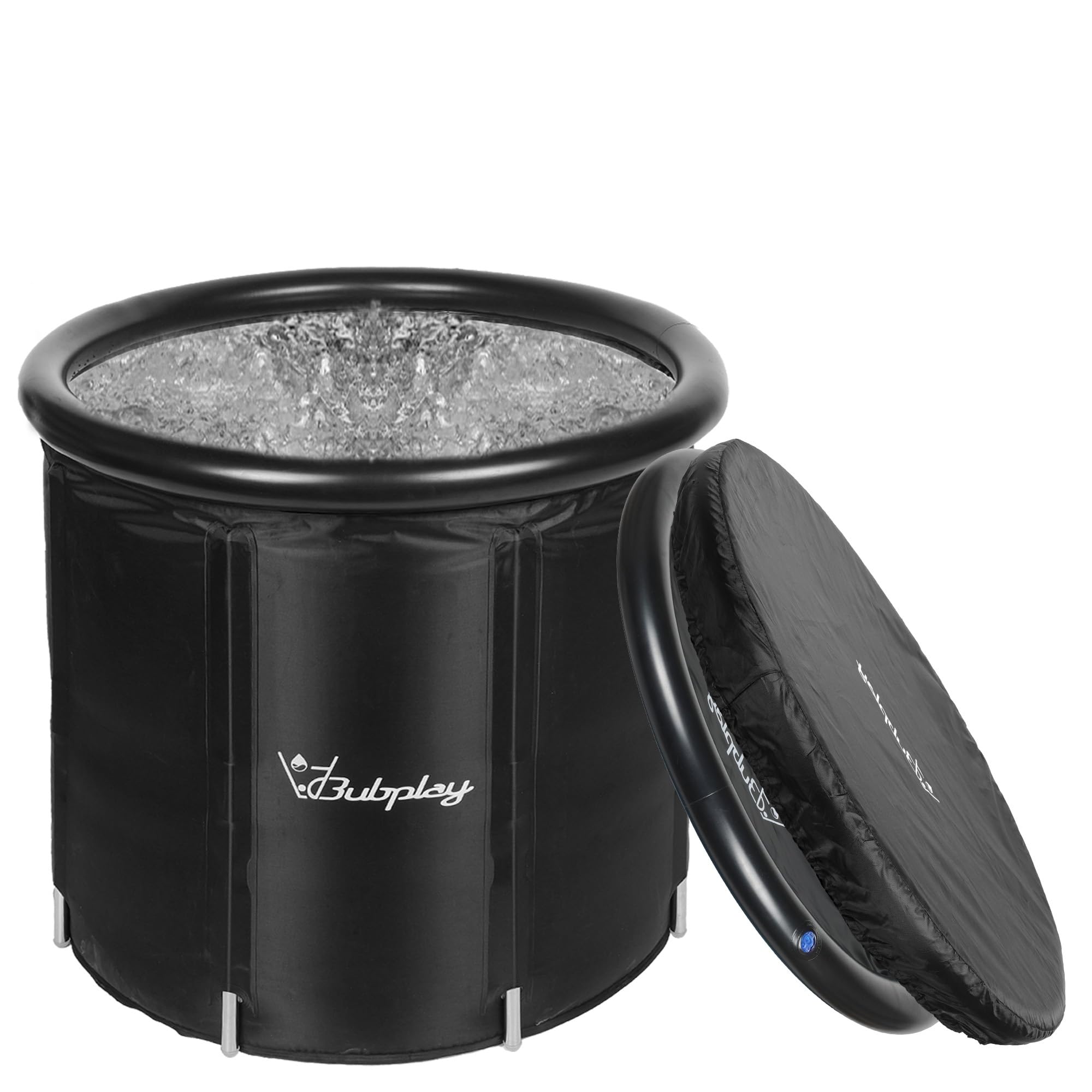 Ice Bath Cold Plunge Tub with Cover — XL 105 Gallons