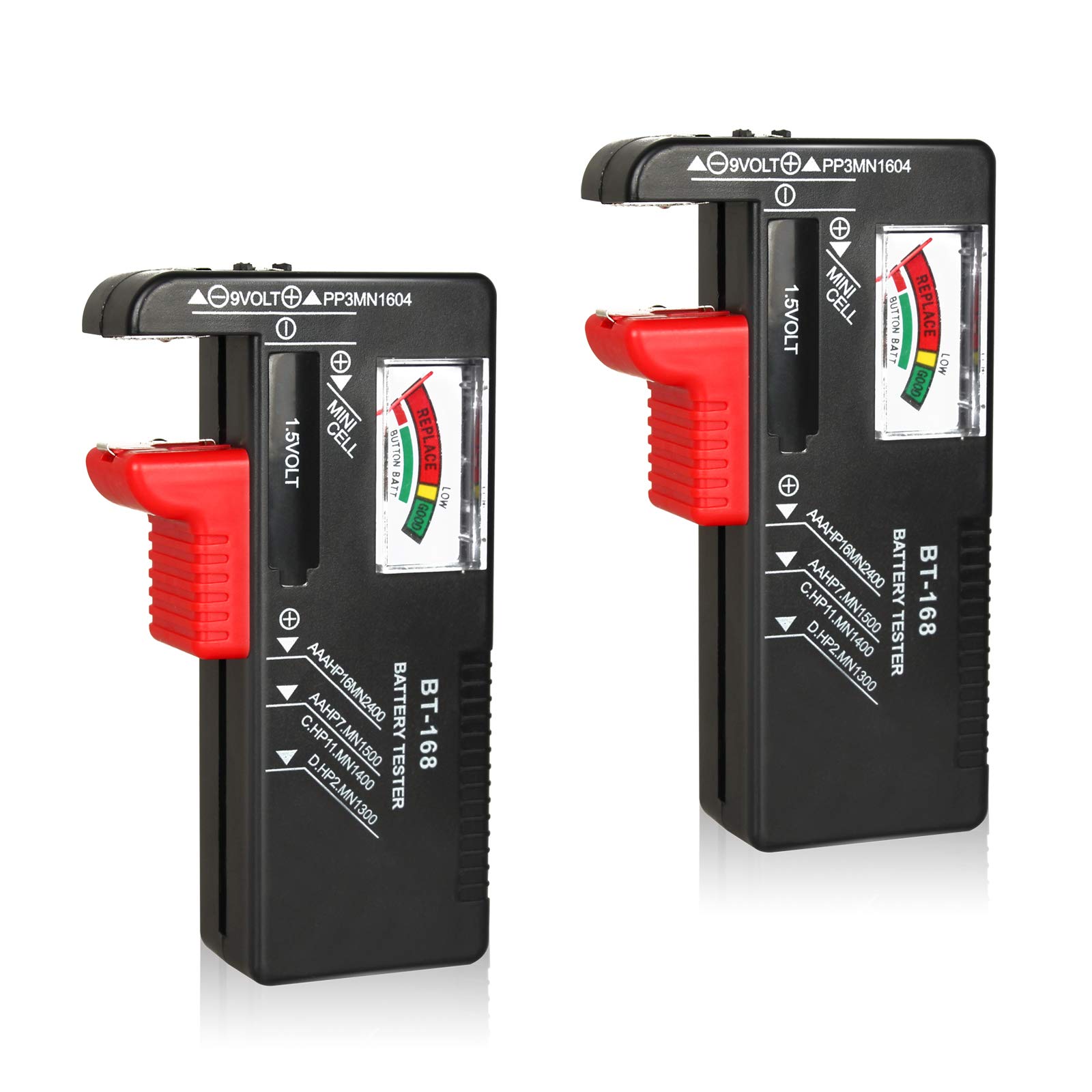 Universal Battery Tester — 2-Pack