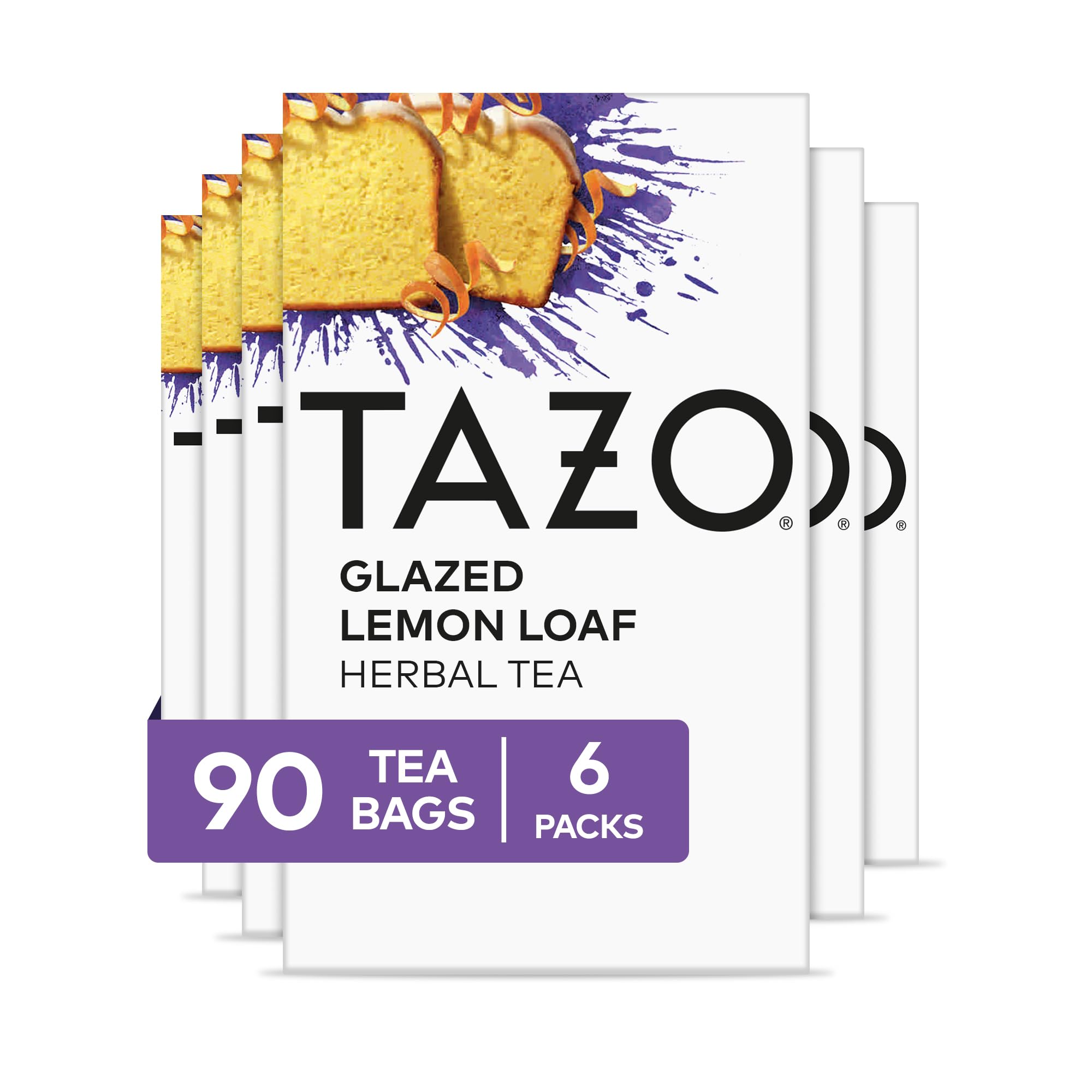 TAZO Dessert Delights Glazed Lemon Loaf Herbal Tea Bags