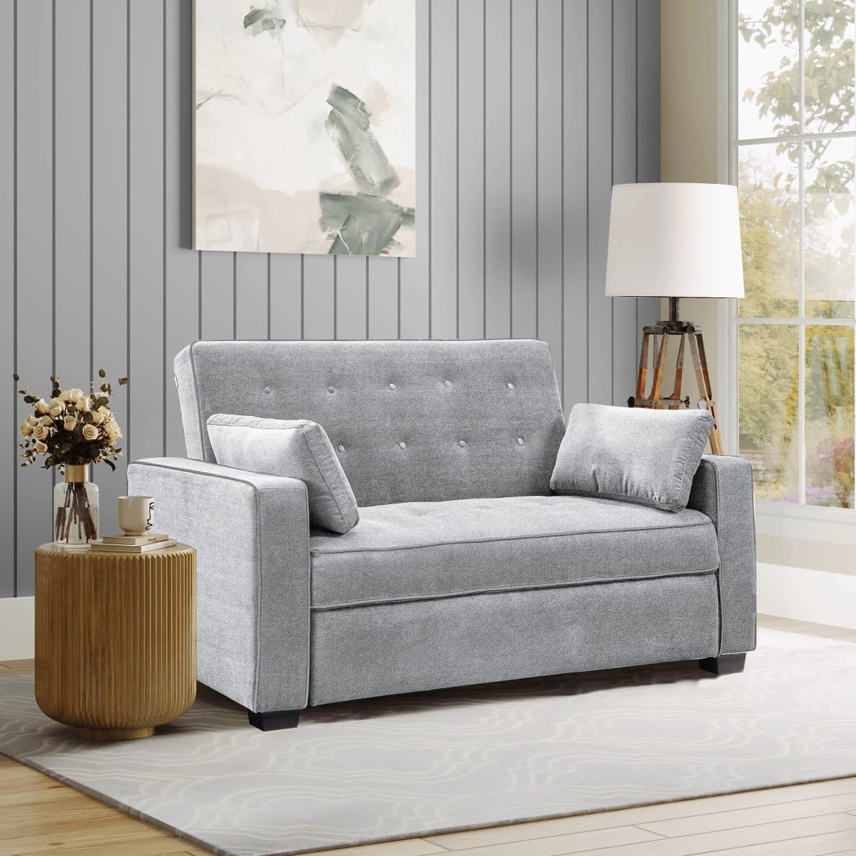 Serta Ainsley Convertible Queen Sleeper Sofa