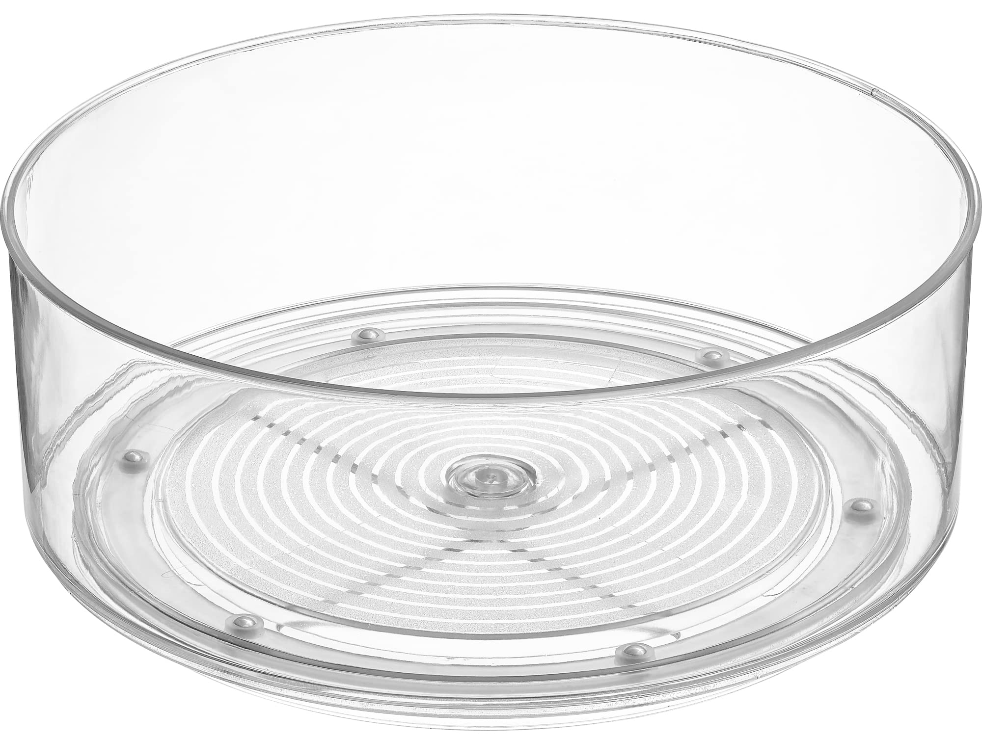 Home Intuition 9-Inch Clear Turntable