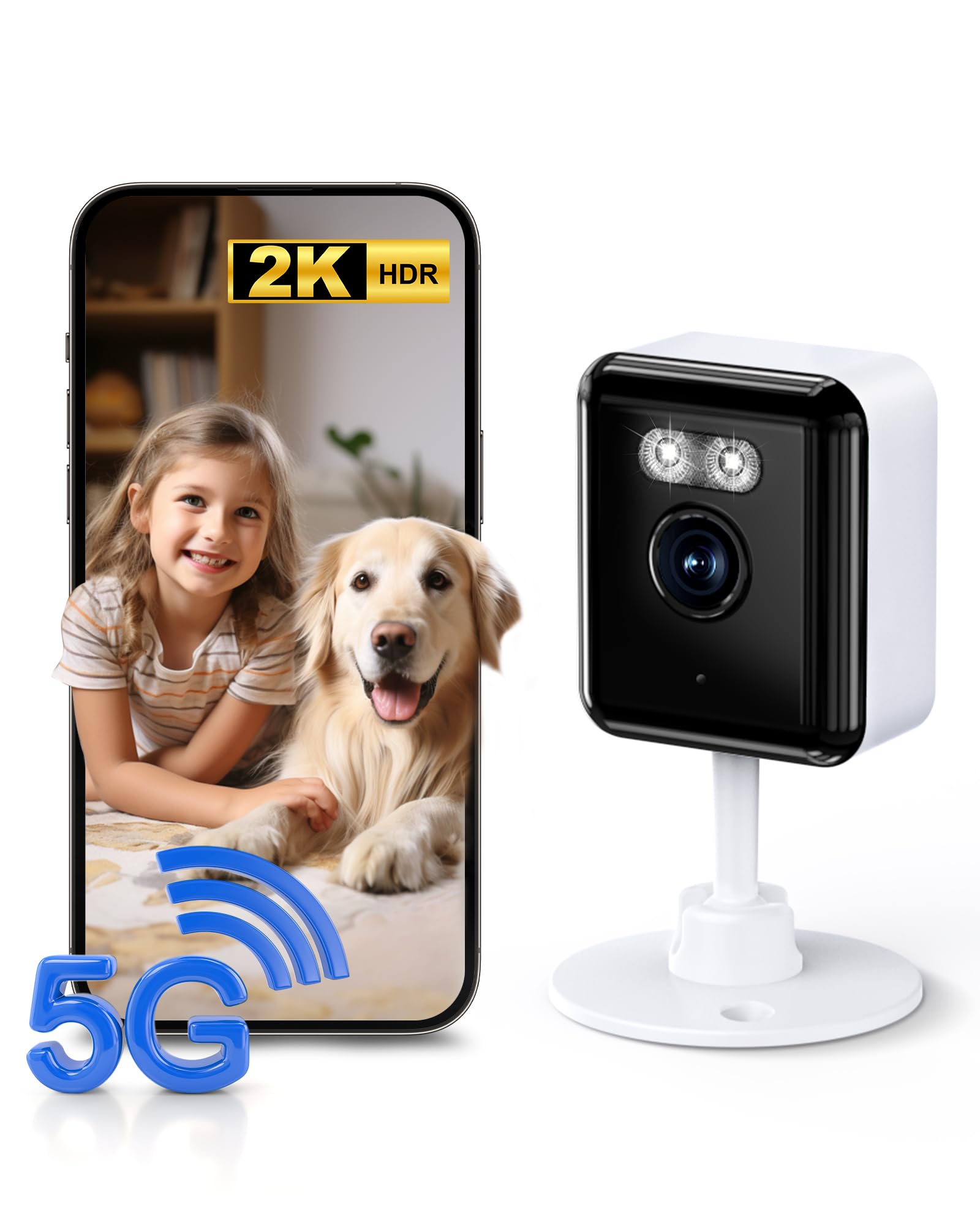 2K Indoor AI Mini Camera