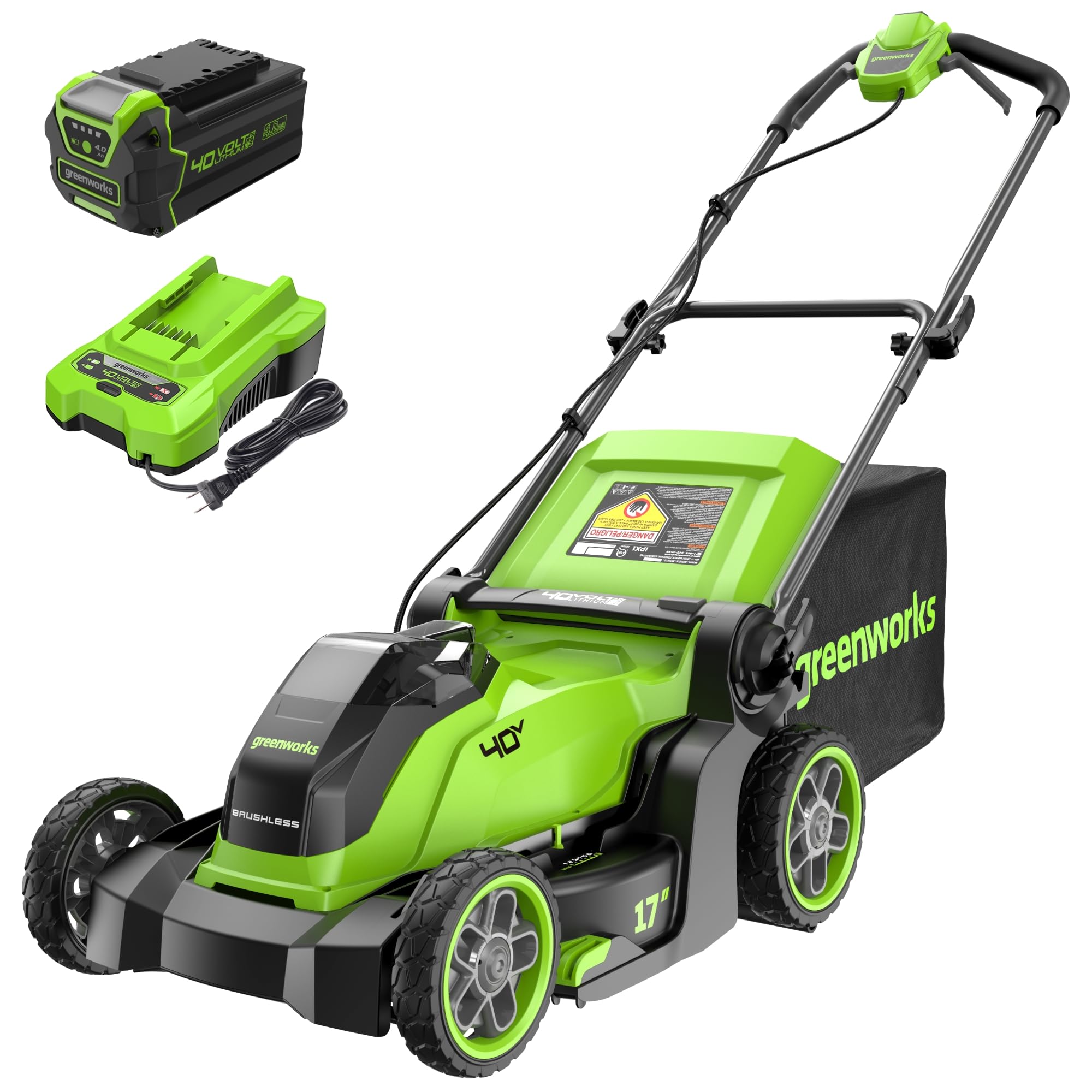 Greenworks 40V 17" Brushless Mower