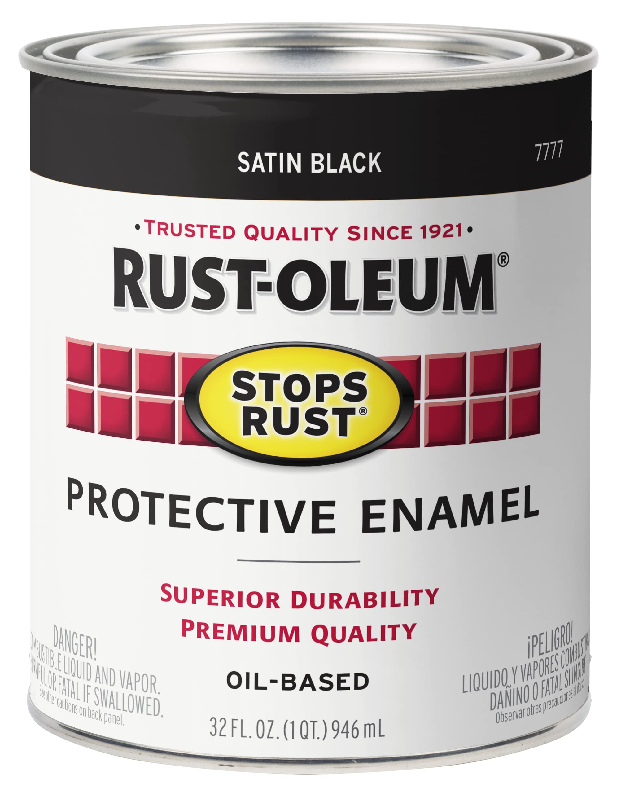 Rust-Oleum Stops Rust Satin Enamel (Brush-On)