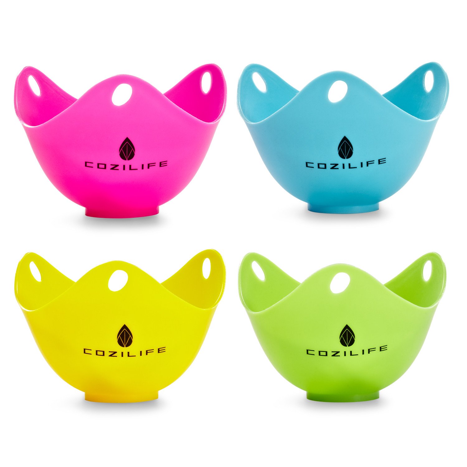 COZILIFE Silicone Egg Poaching Cups (Pack of 4)