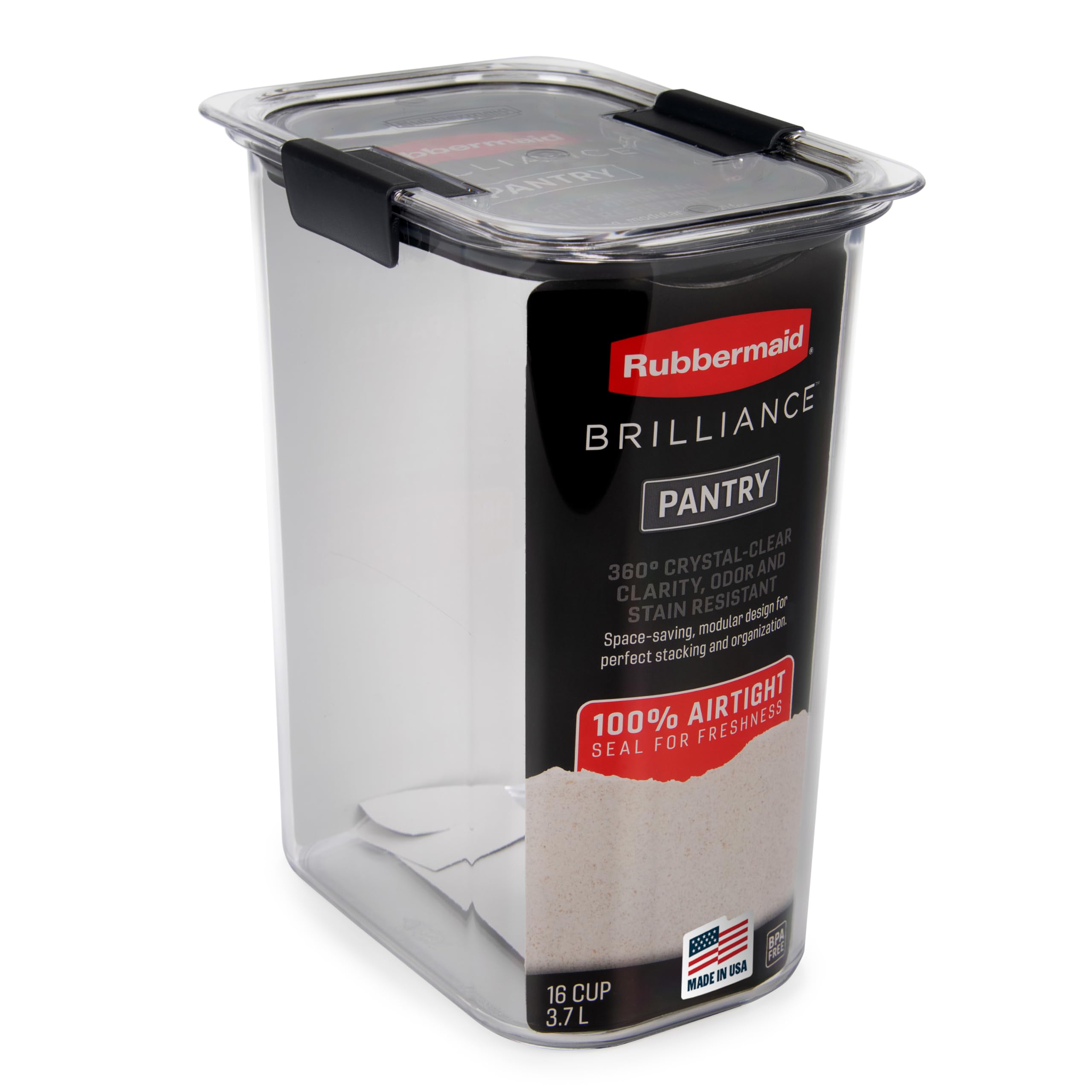 Rubbermaid Brilliance Pantry Container (16-Cup)