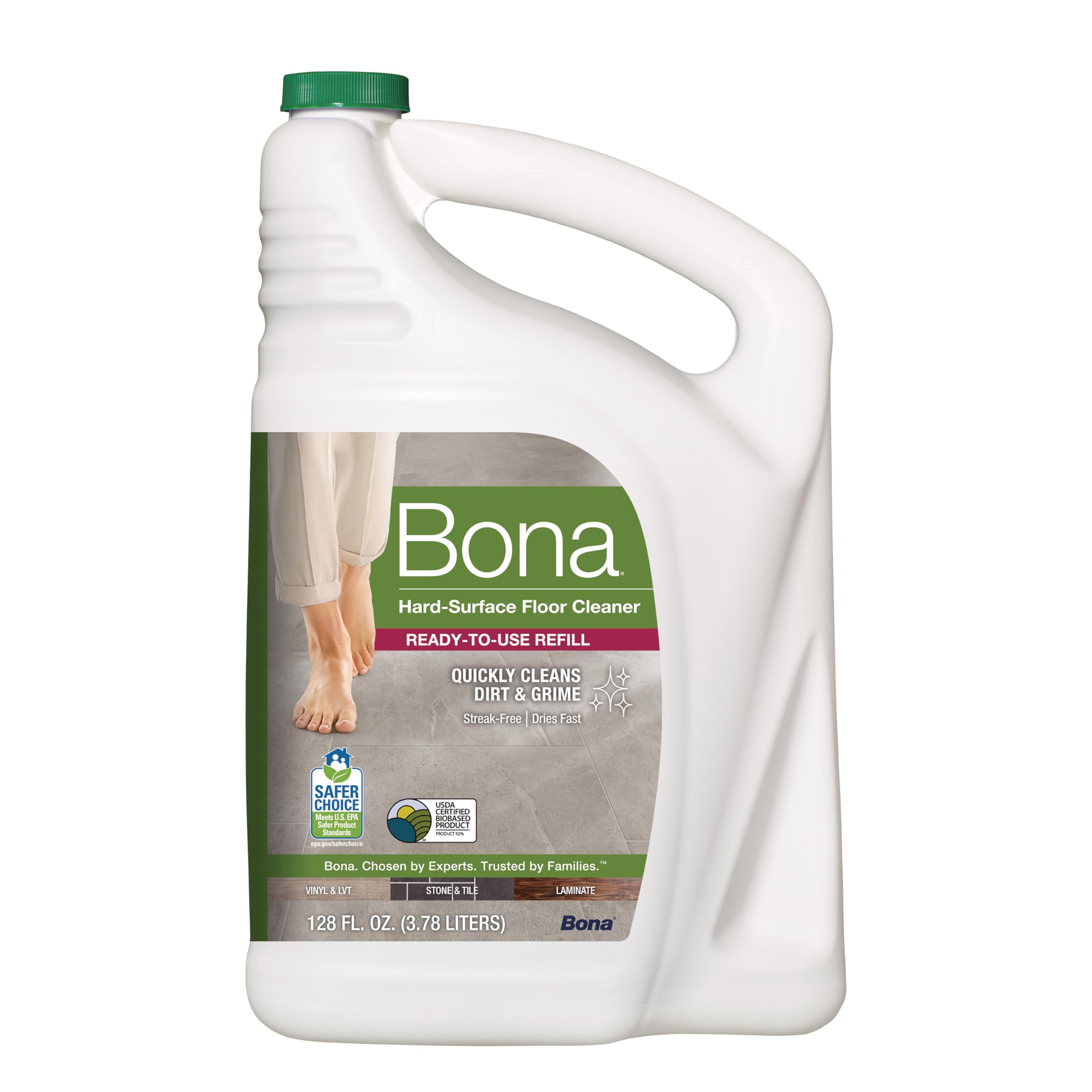 Bona Multi-Surface Floor Cleaner Refill (Unscented)