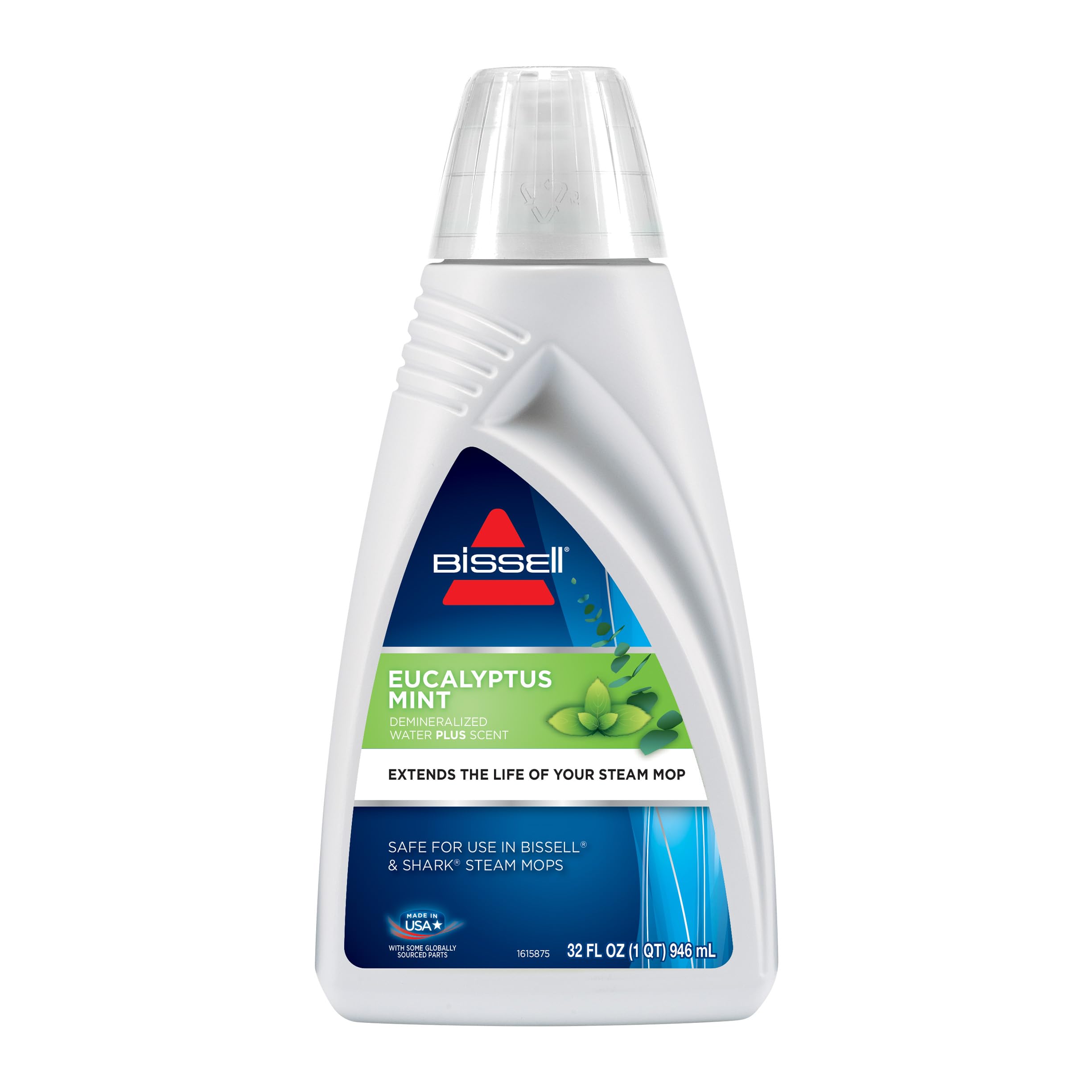 BISSELL Eucalyptus Mint Demineralized Steam Mop Water — 32 oz