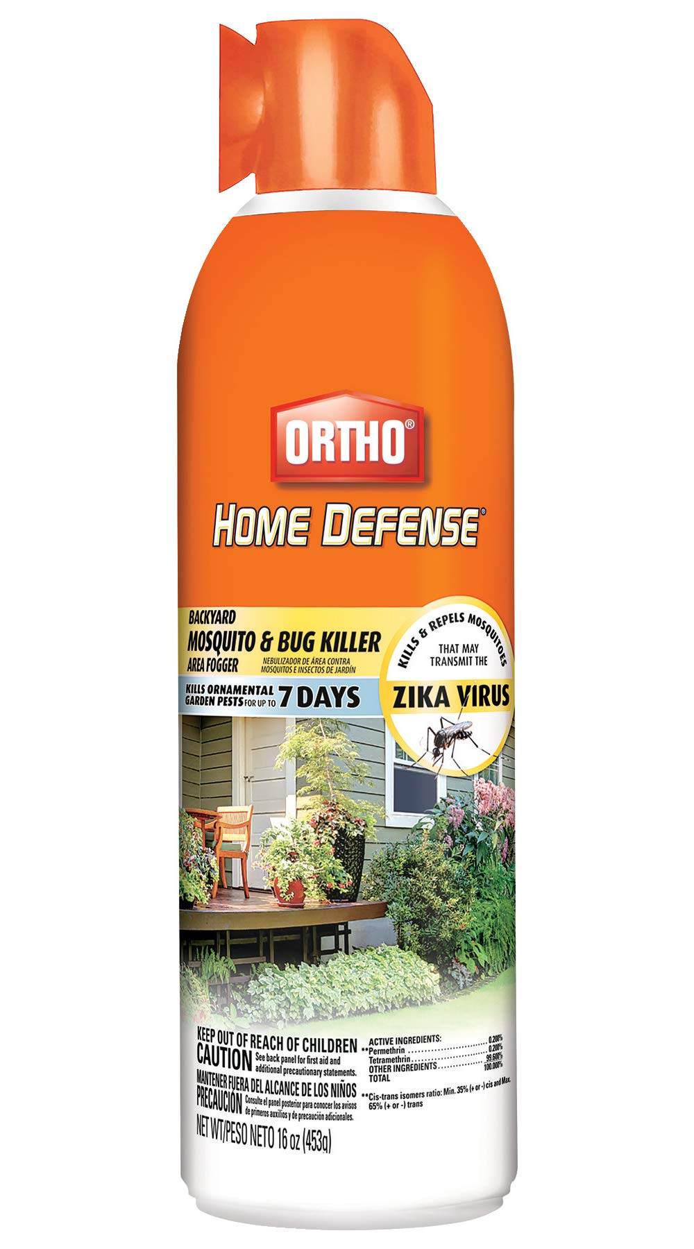 Ortho Home Defense Backyard Mosquito and Bug Killer Area Fogger (16 oz)