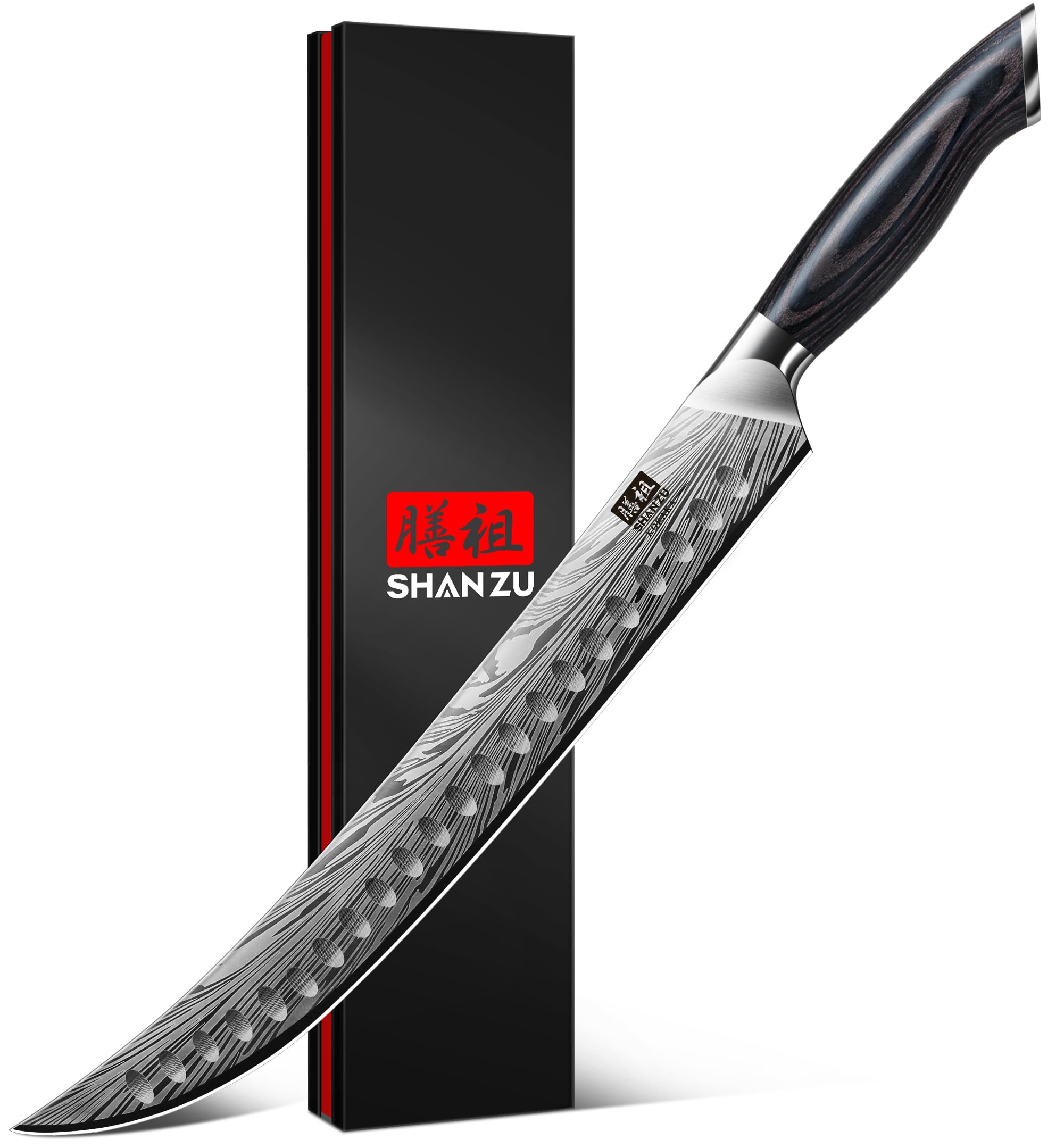 SHAN ZU 12" Powder Steel Butcher Knife