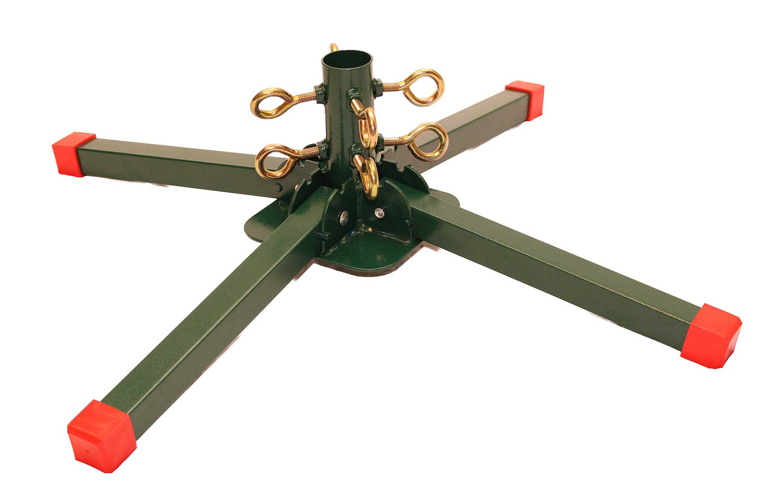 Goliath Welded Steel Artificial Tree Stand — Heavy-Duty Powder Coated Base