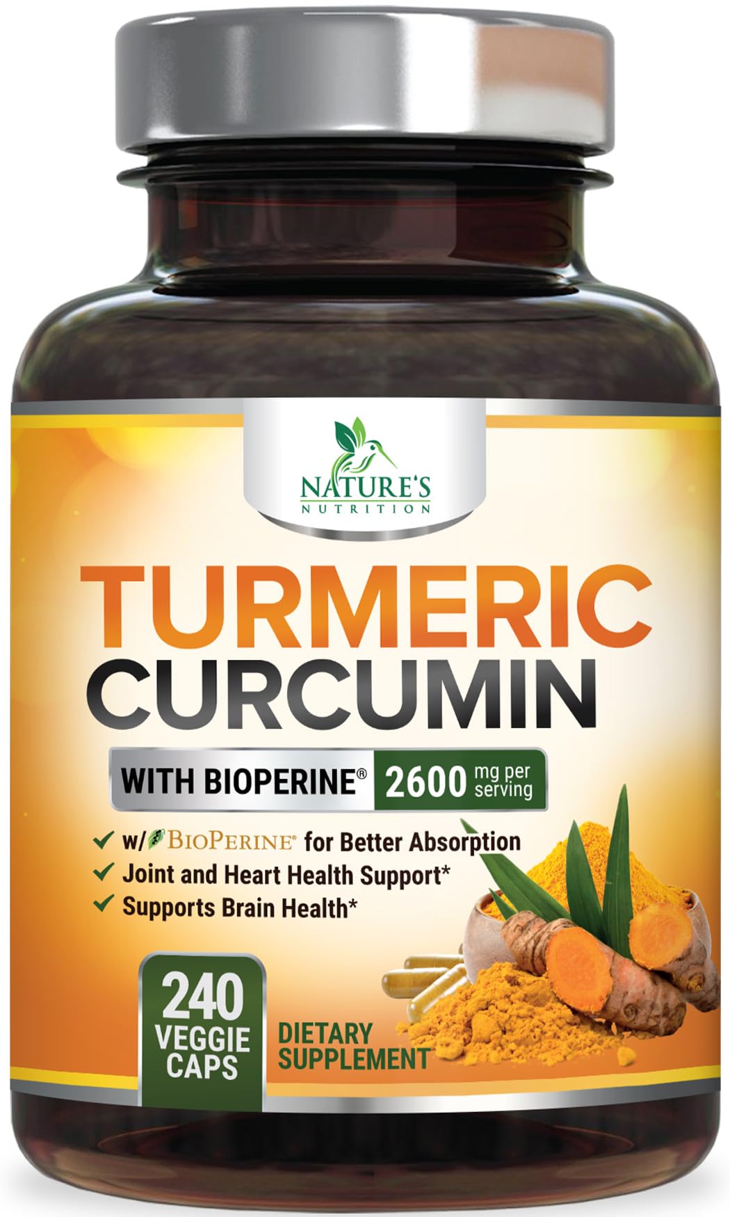 Turmeric Curcumin with BioPerine
