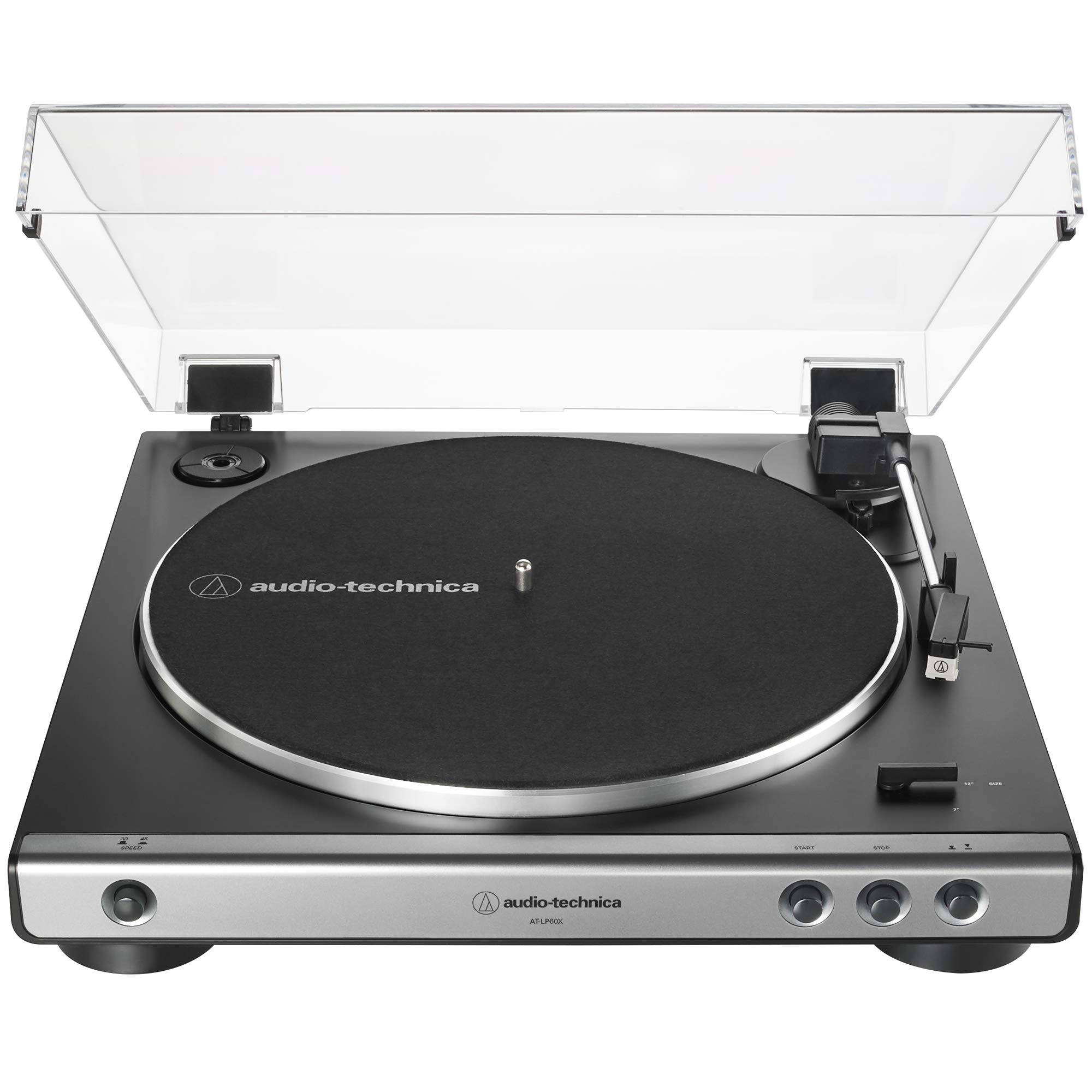 Audio-Technica AT-LP60X-GM Fully Automatic Belt-Drive Stereo Turntable