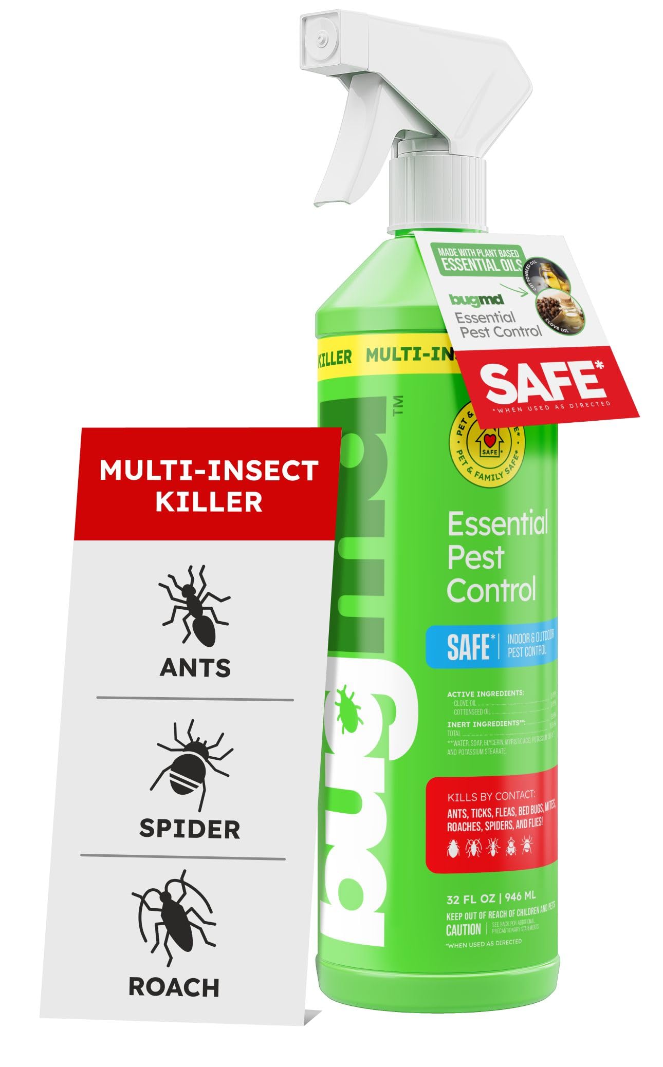 BugMD Clove Oil Insect & Pest Spray