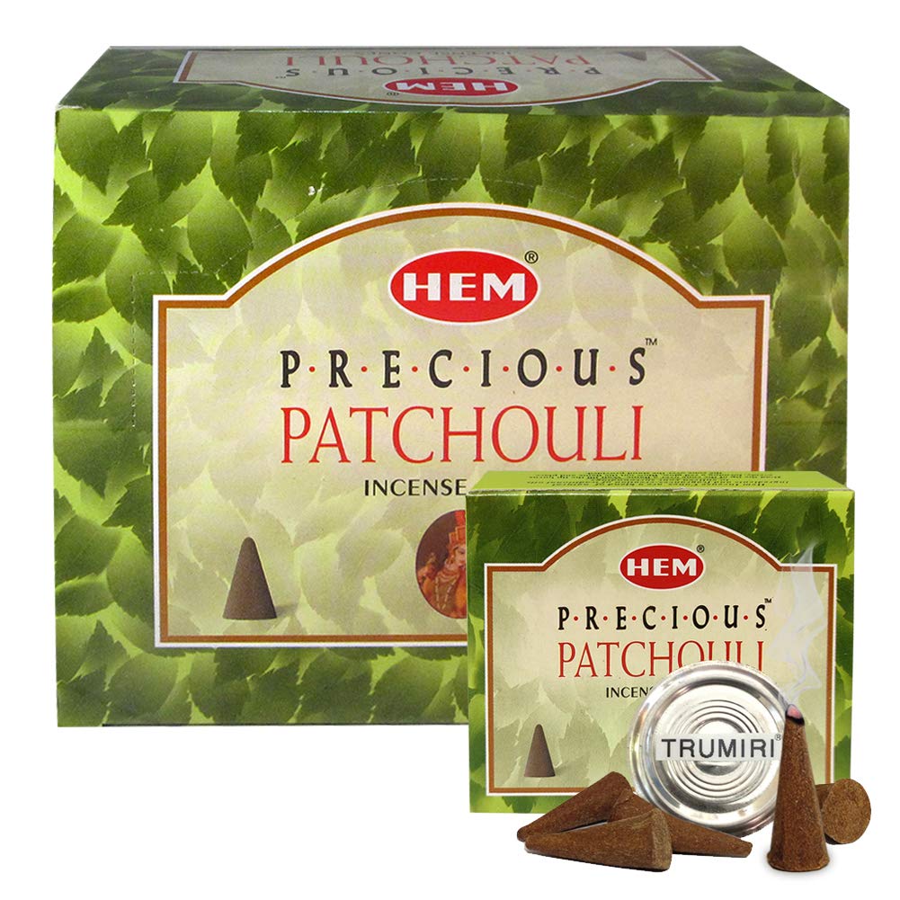 HEM Precious Patchouli Cones & Burner Bundle