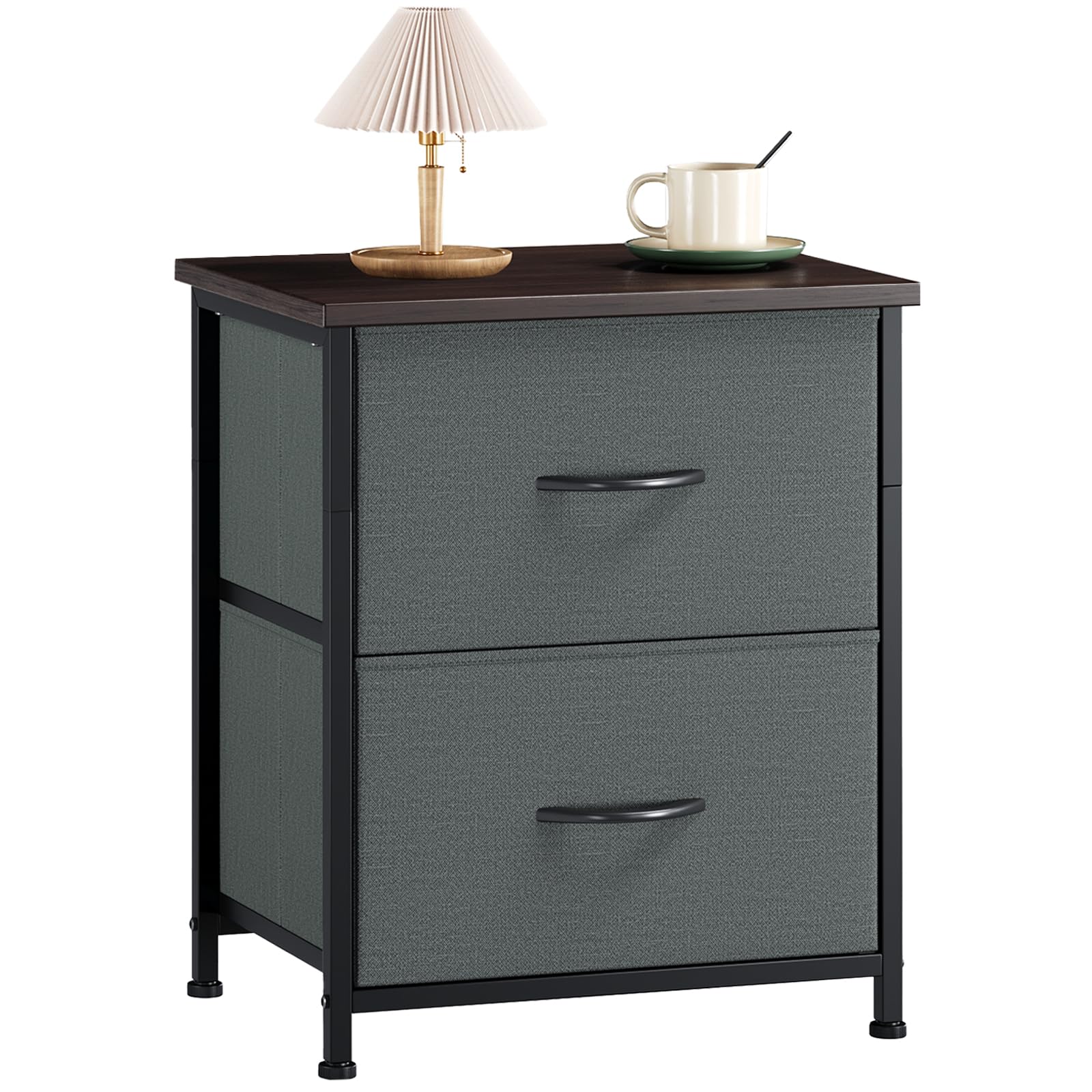 Somdot 2-Drawer Nightstand