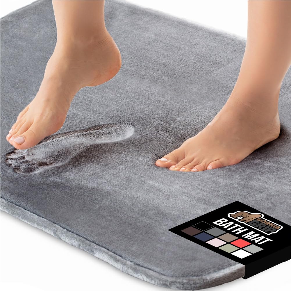 Gorilla Grip Memory Foam Bath Rug